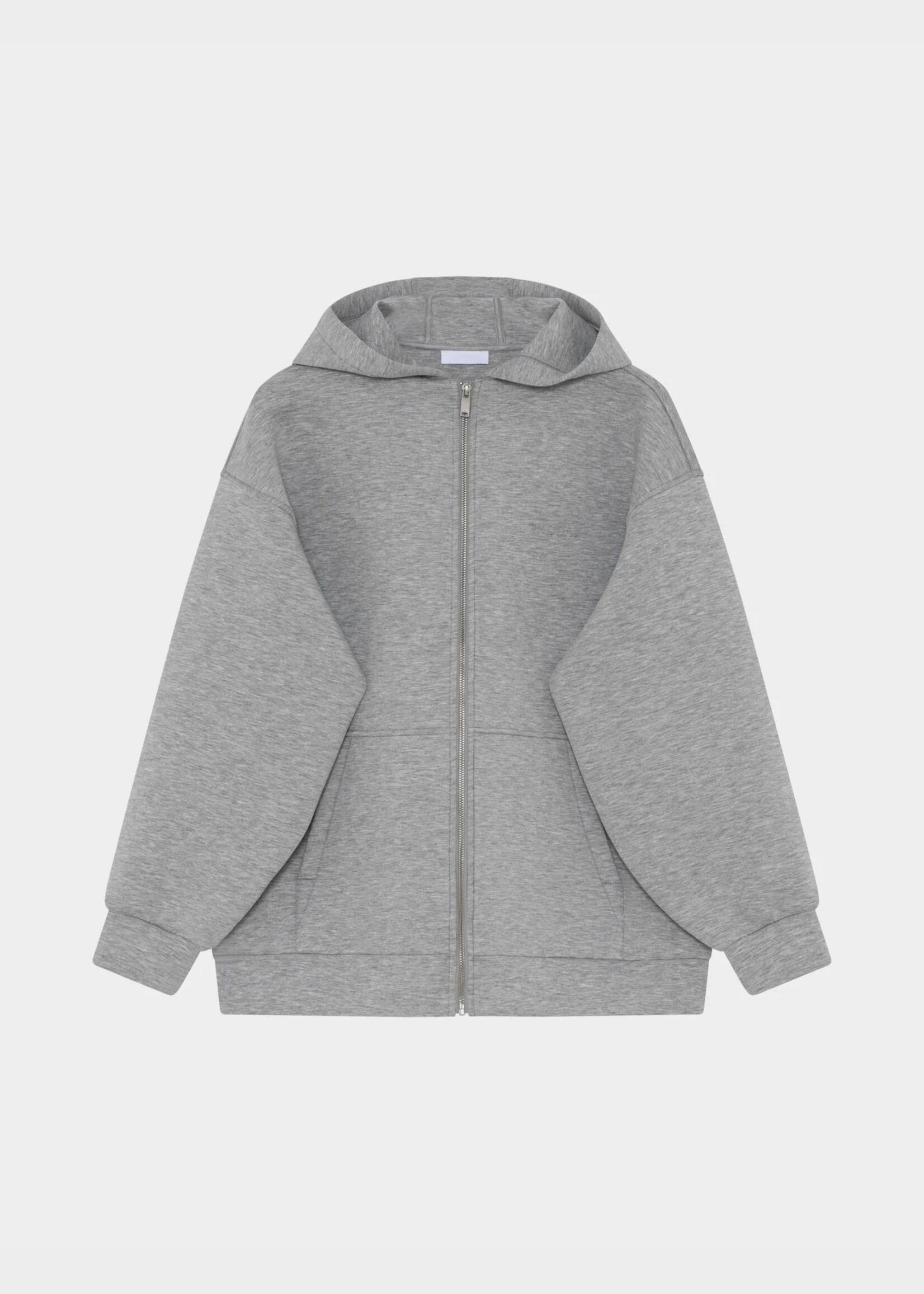 2NDDAY Vince Neoprene Cardigan - Light Grey Melange