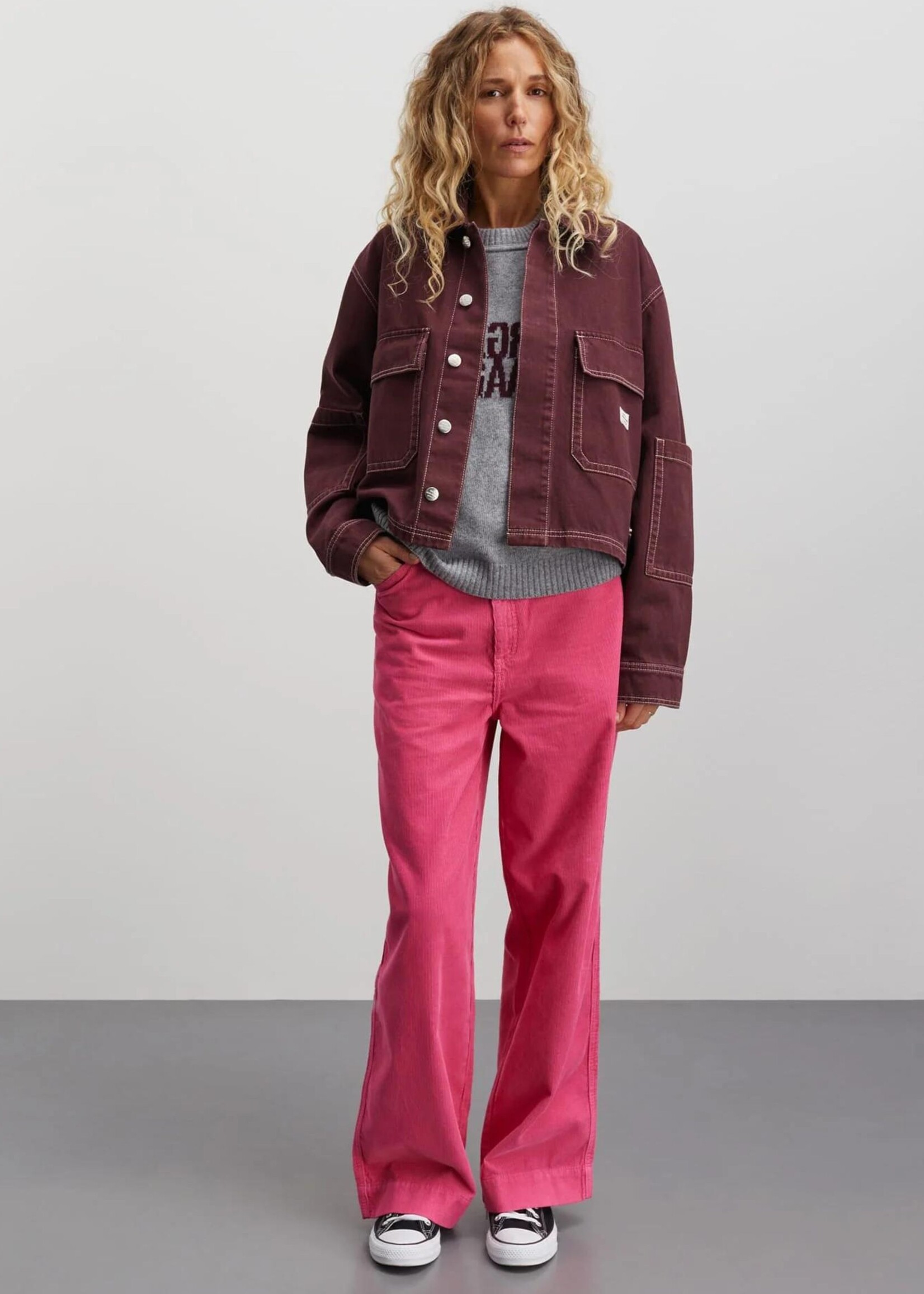 Mads Nørgaard Soil Denim Soleil Jacket, Sassafras