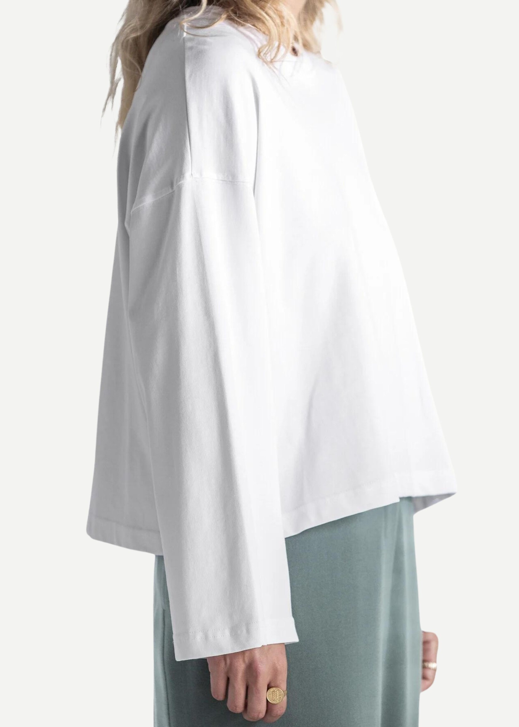 Les Soeurs Aline Longsleeve, White