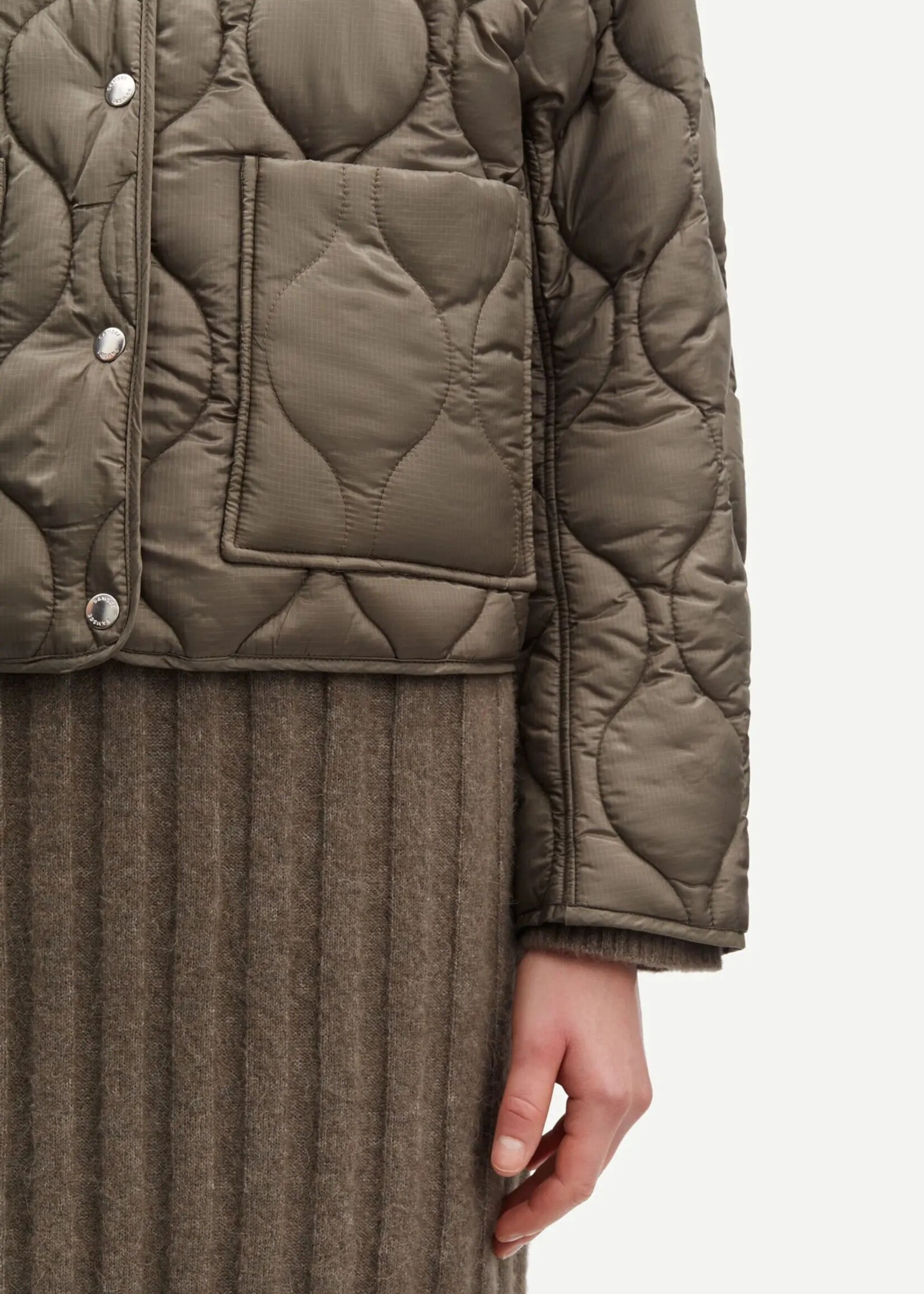 Samsøe Samsøe Sarivera Jacket, Bungee Cord