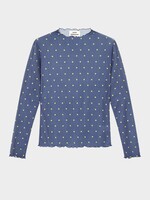 Mads Nørgaard Fancy Jersey Minnie Top, Dot/Parisian Night