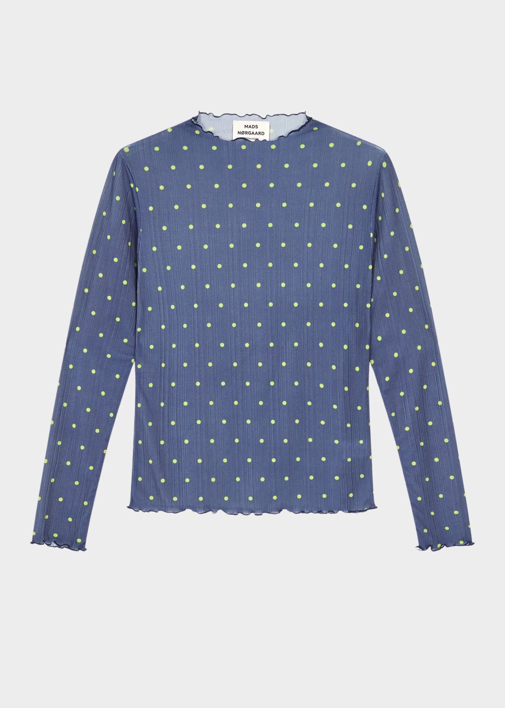 Mads Nørgaard Fancy Jersey Minnie Top, Dot/Parisian Night