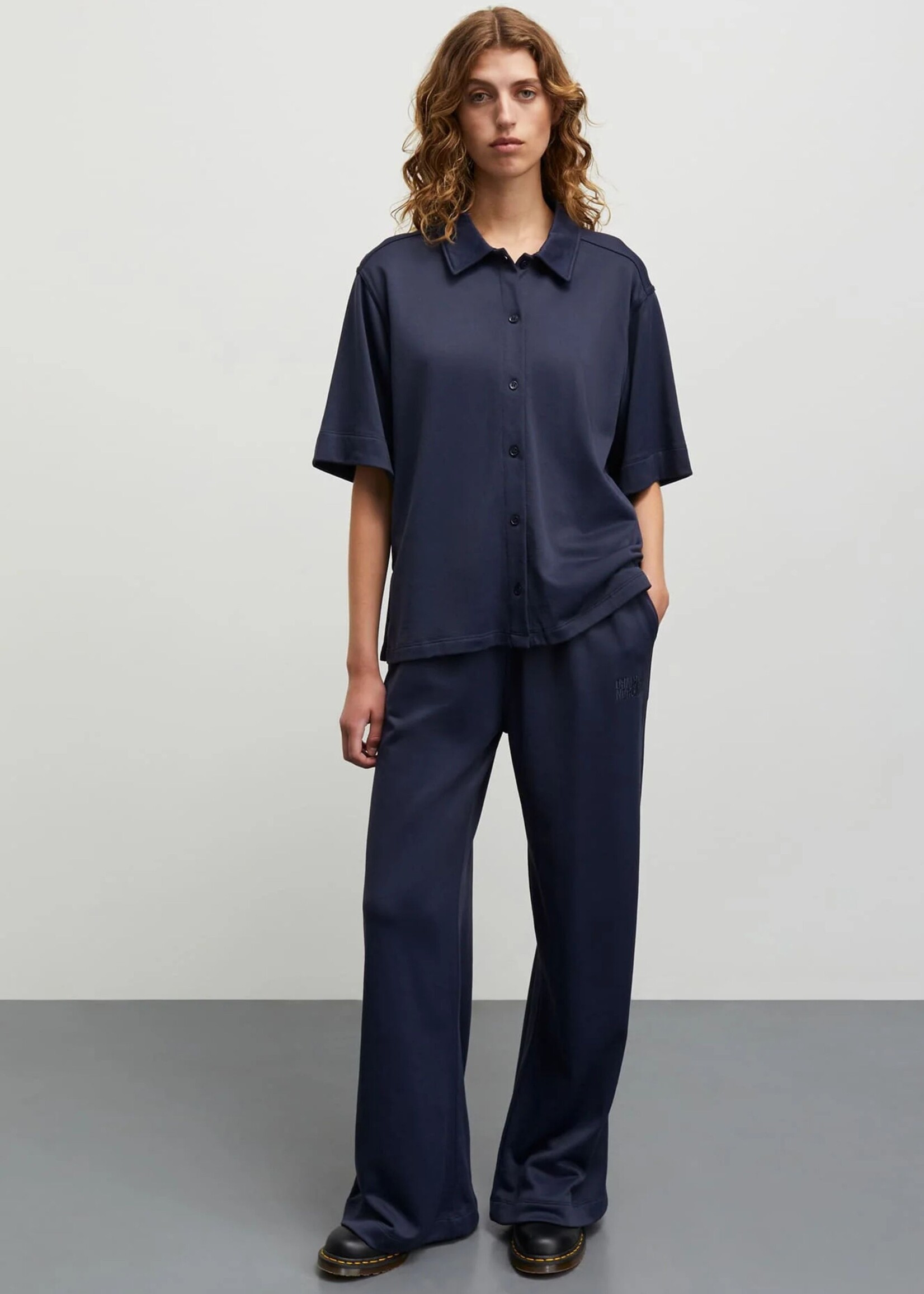 Mads Nørgaard Shiny Jersey Lotti Pants, Parisian Night