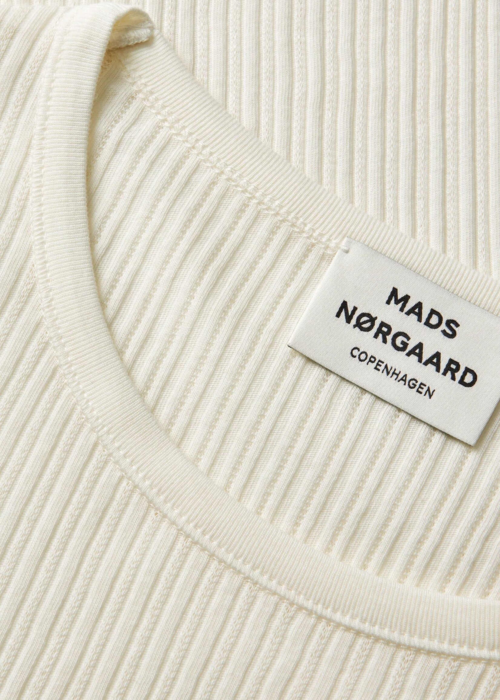 Mads Nørgaard Pointella Troja Tee LS, Vanilla Ice