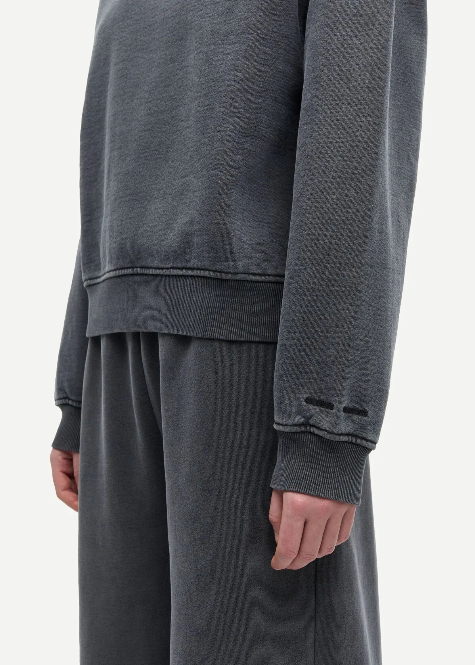 Samsøe Samsøe Sava Sweatshirt, Charcoal Art