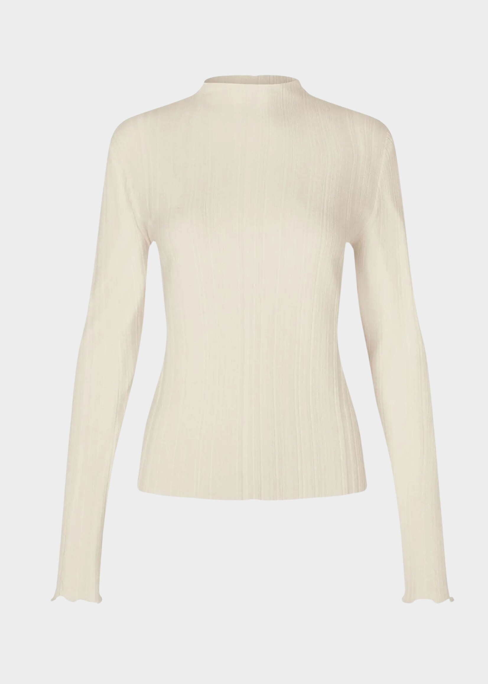 Samsøe Samsøe Sajose Turtleneck, Clear Cream
