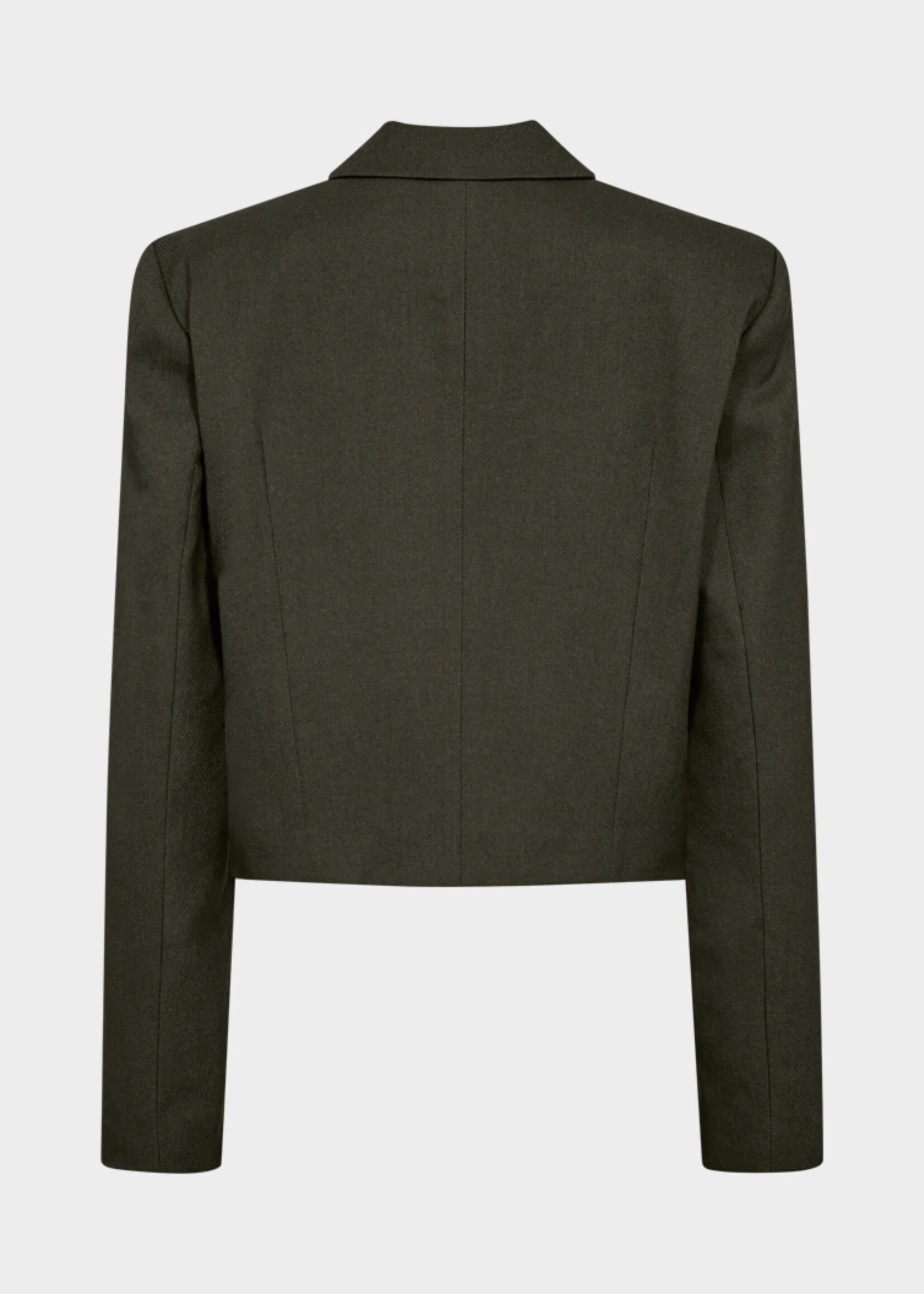 Copenhagen Muse Tailor Blazer Short, Olive Melange
