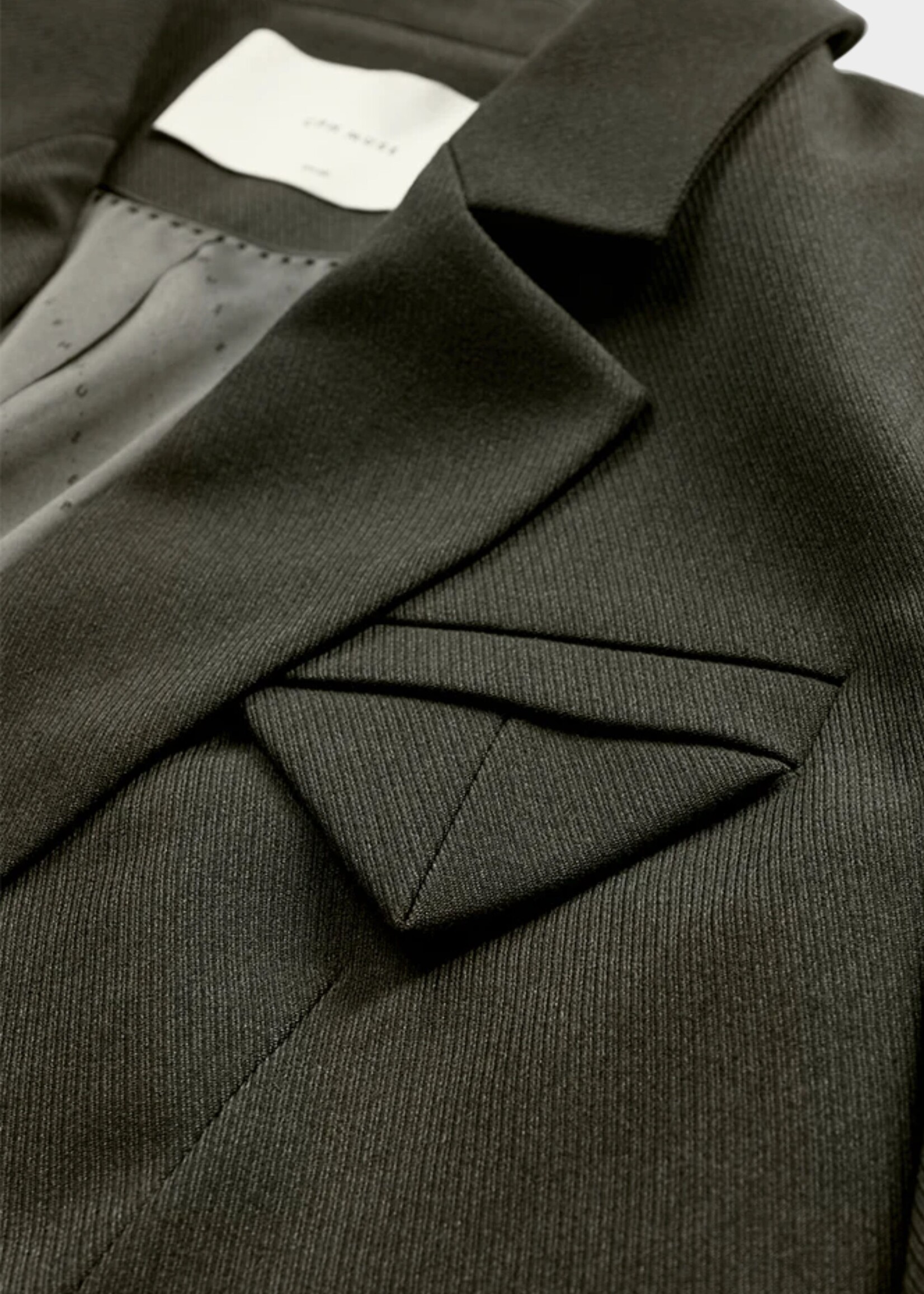 Copenhagen Muse Tailor Blazer Short, Olive Melange