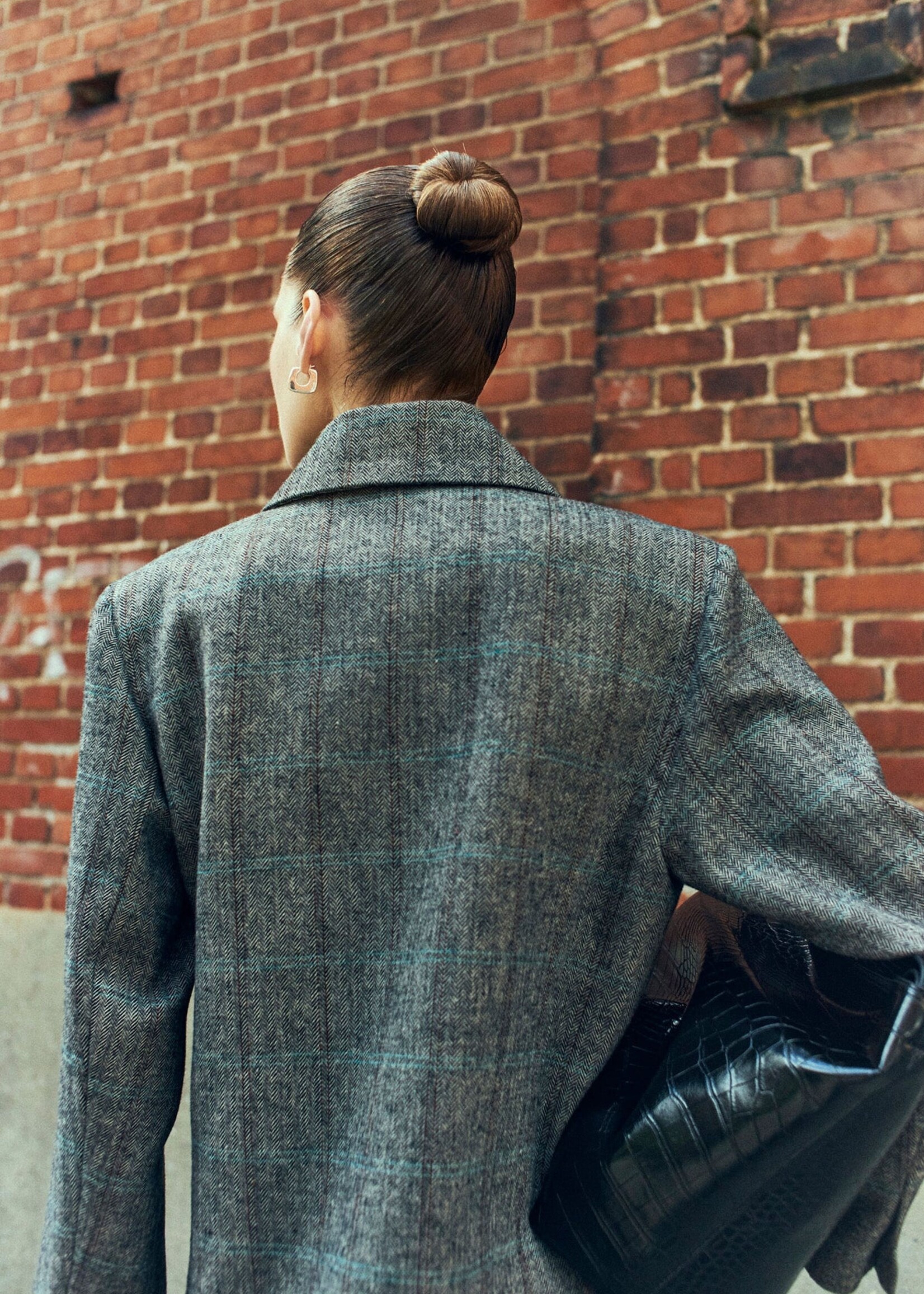 Copenhagen Muse Jaden Blazer,  Black W/ Red Pear