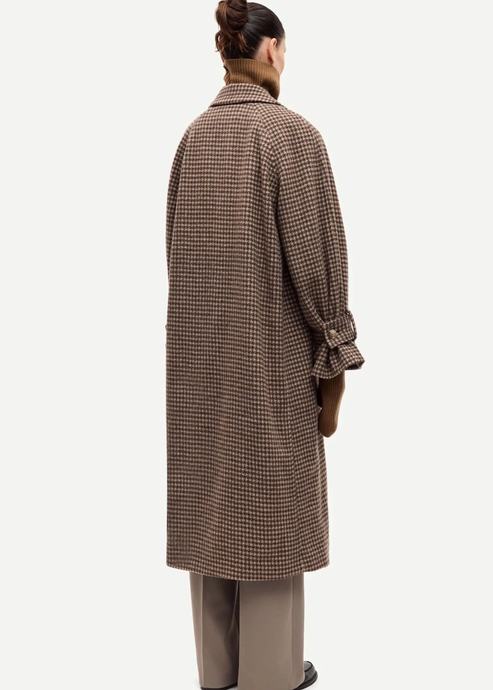 Samsøe Samsøe Alma Coat, Aluminium Ch.