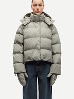 Samsøe Samsøe Sahanadi Puffer Jacket, Elephant Skin