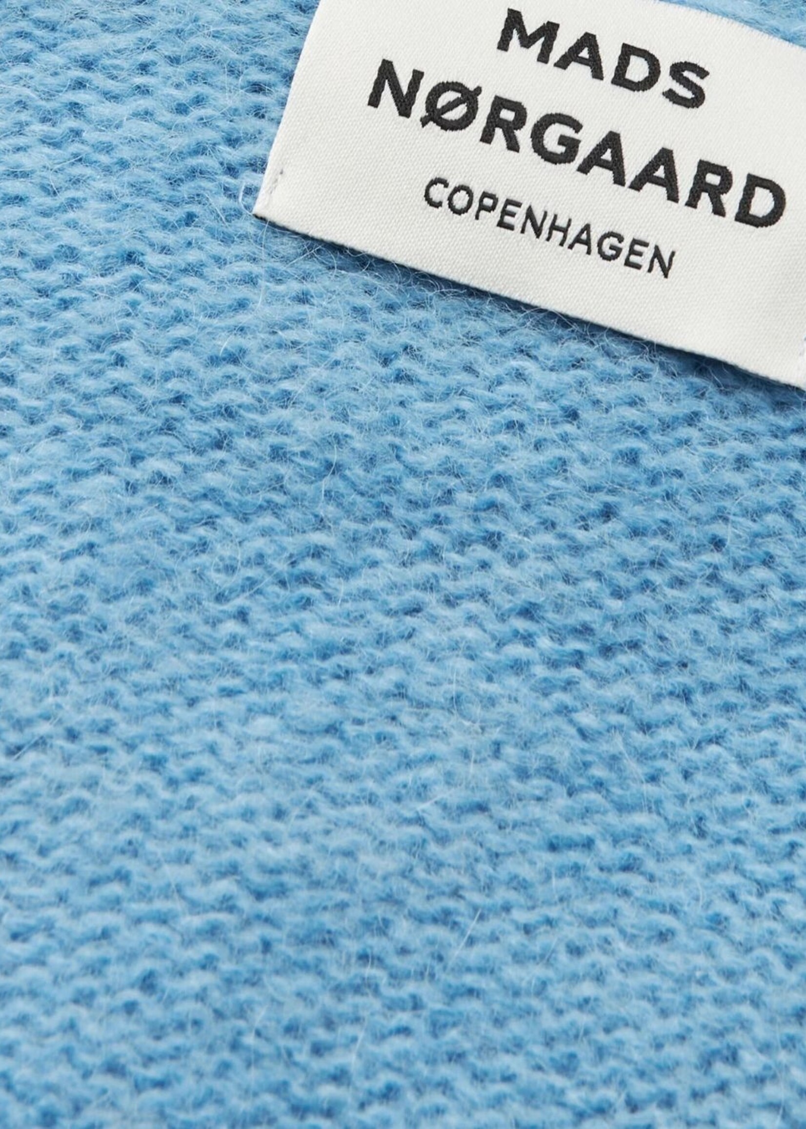 Mads Nørgaard Alpaca Amber Cardigan, Crystal Teal