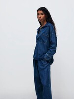 The New Society Tencel Denim Shirt, Denim Blue