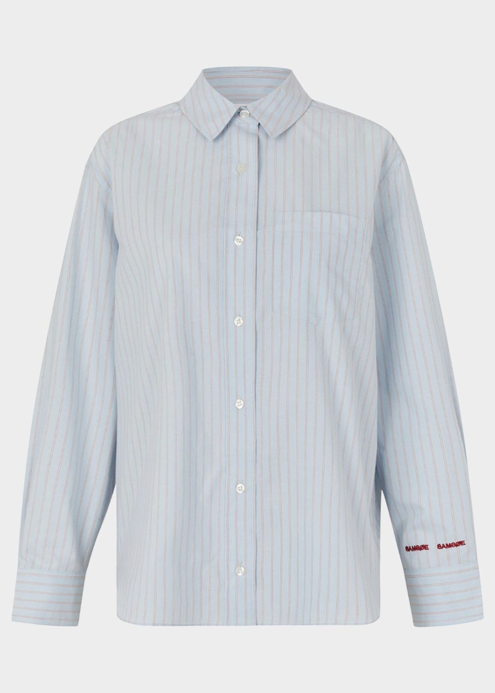 Samsøe Samsøe Salova Shirt, Rugby Blue Stripe