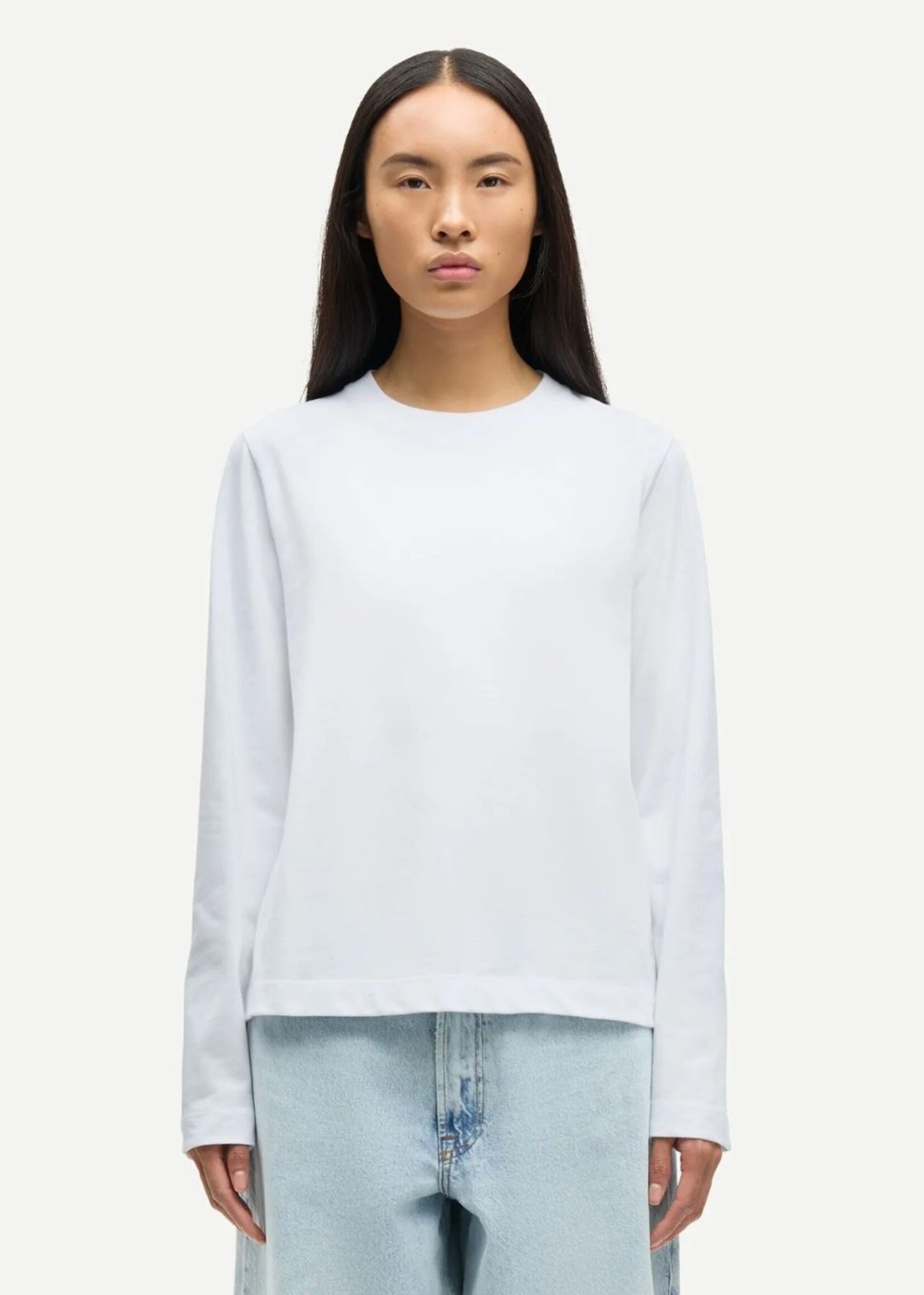 Samsøe Samsøe Sacamino Longsleeve, White