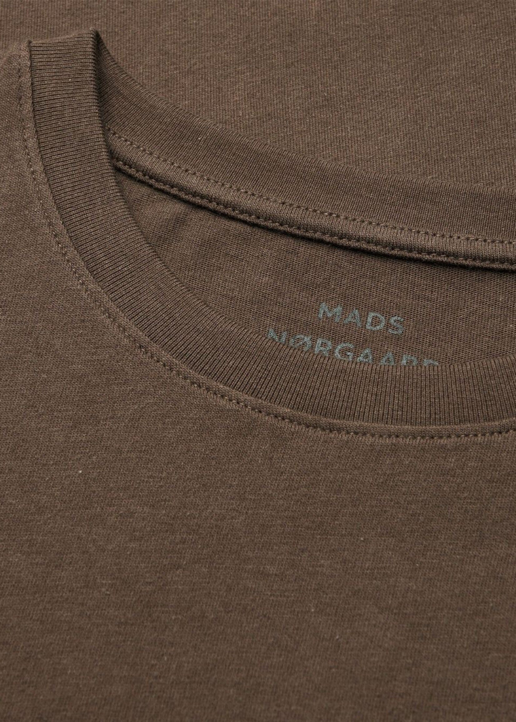Mads Nørgaard Cotton Jersey Jess Tee, Demitasse
