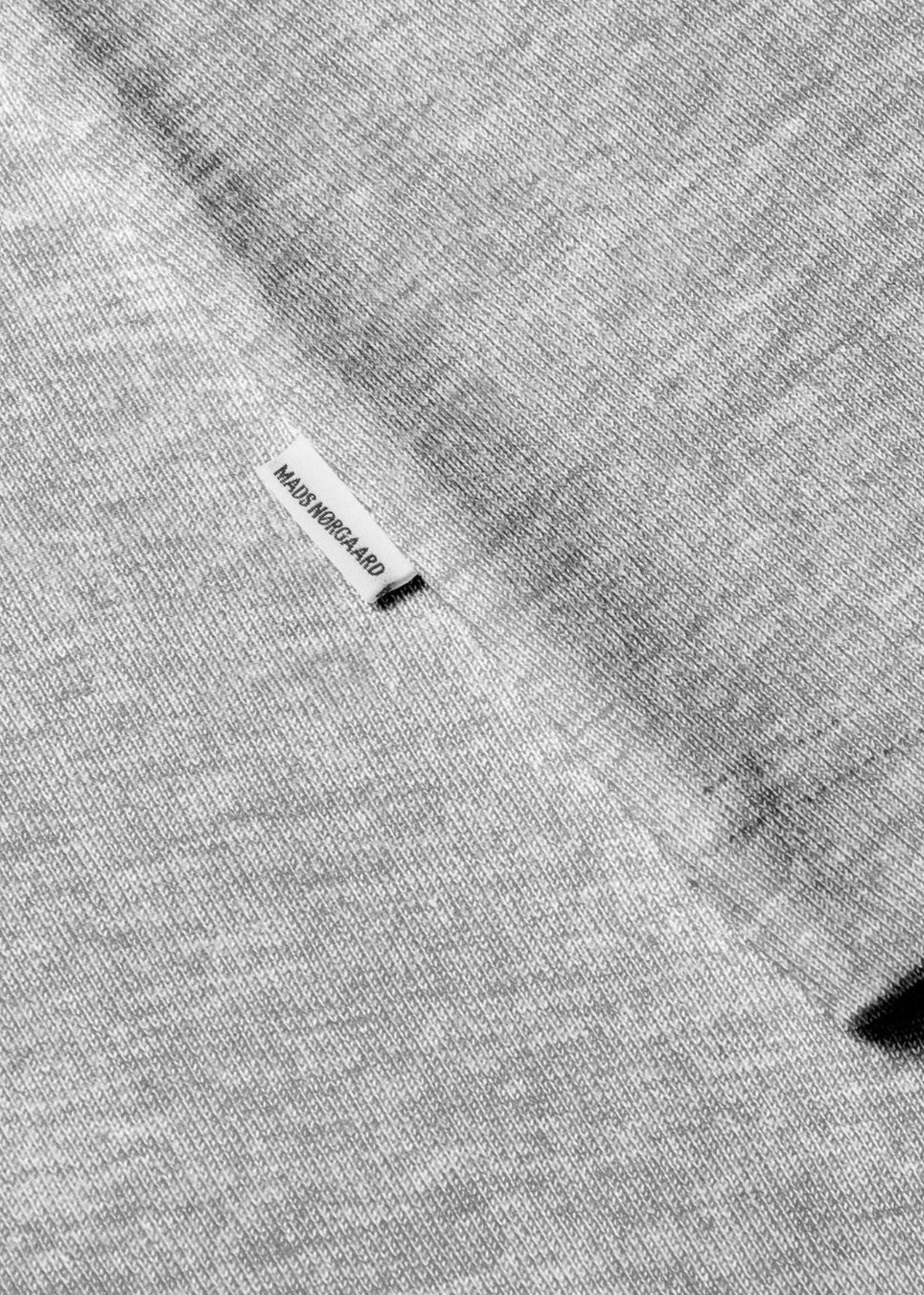 Mads Nørgaard Cotton Jersey Jess Tee,  Light Grey Melange