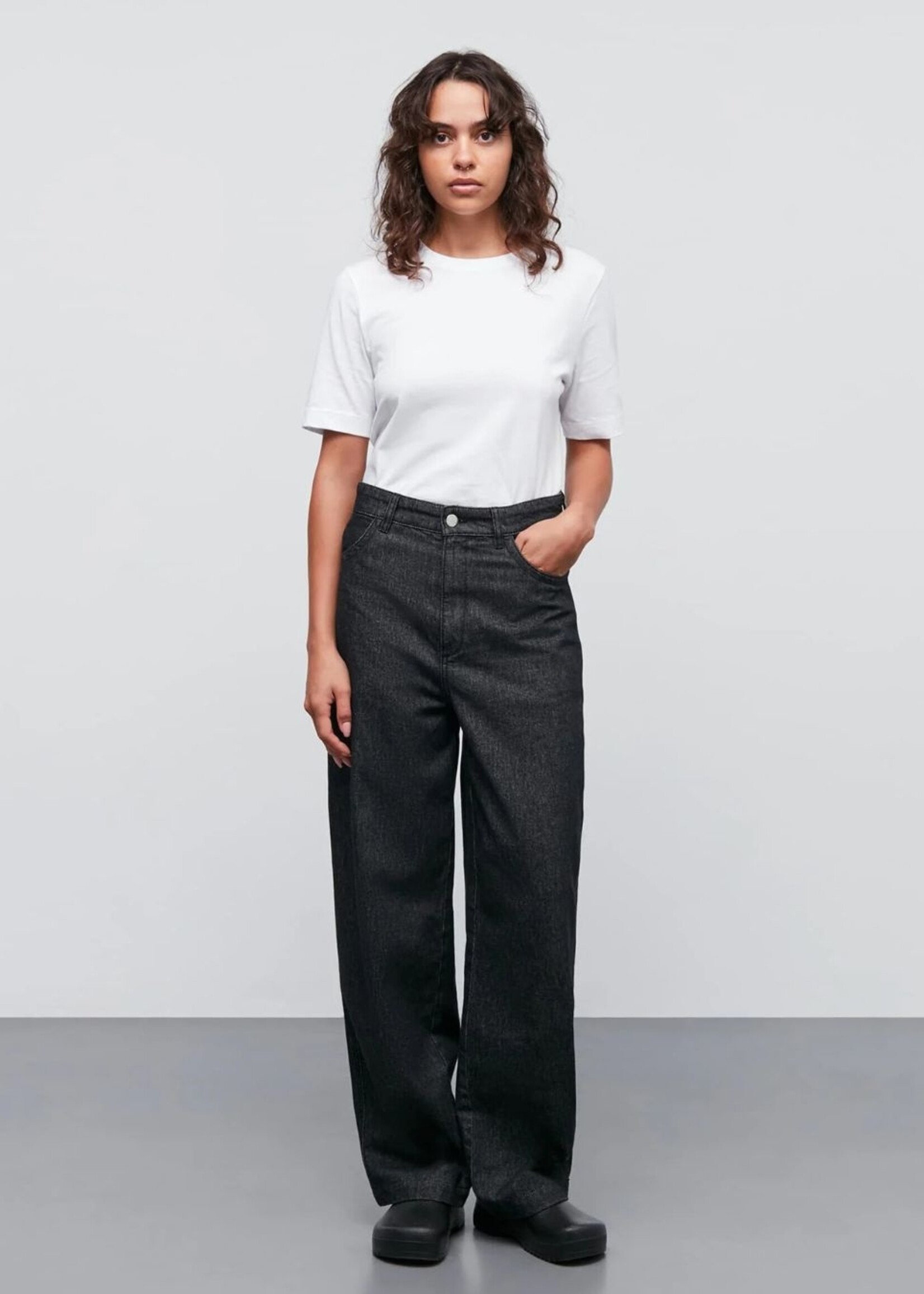 Mads Nørgaard Cotton Jersey Jess Tee,  White