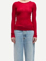 Samsøe Samsøe Sadou T-shirt LS, Haute Red