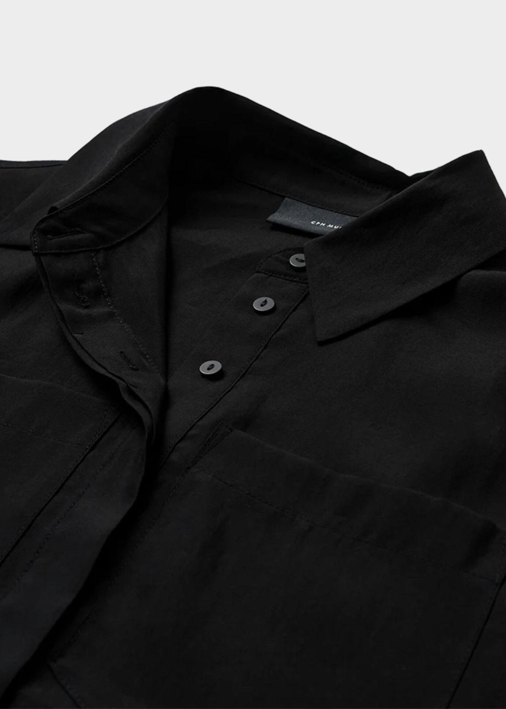 Copenhagen Muse Molly Shirt W/ Lace FW, Black