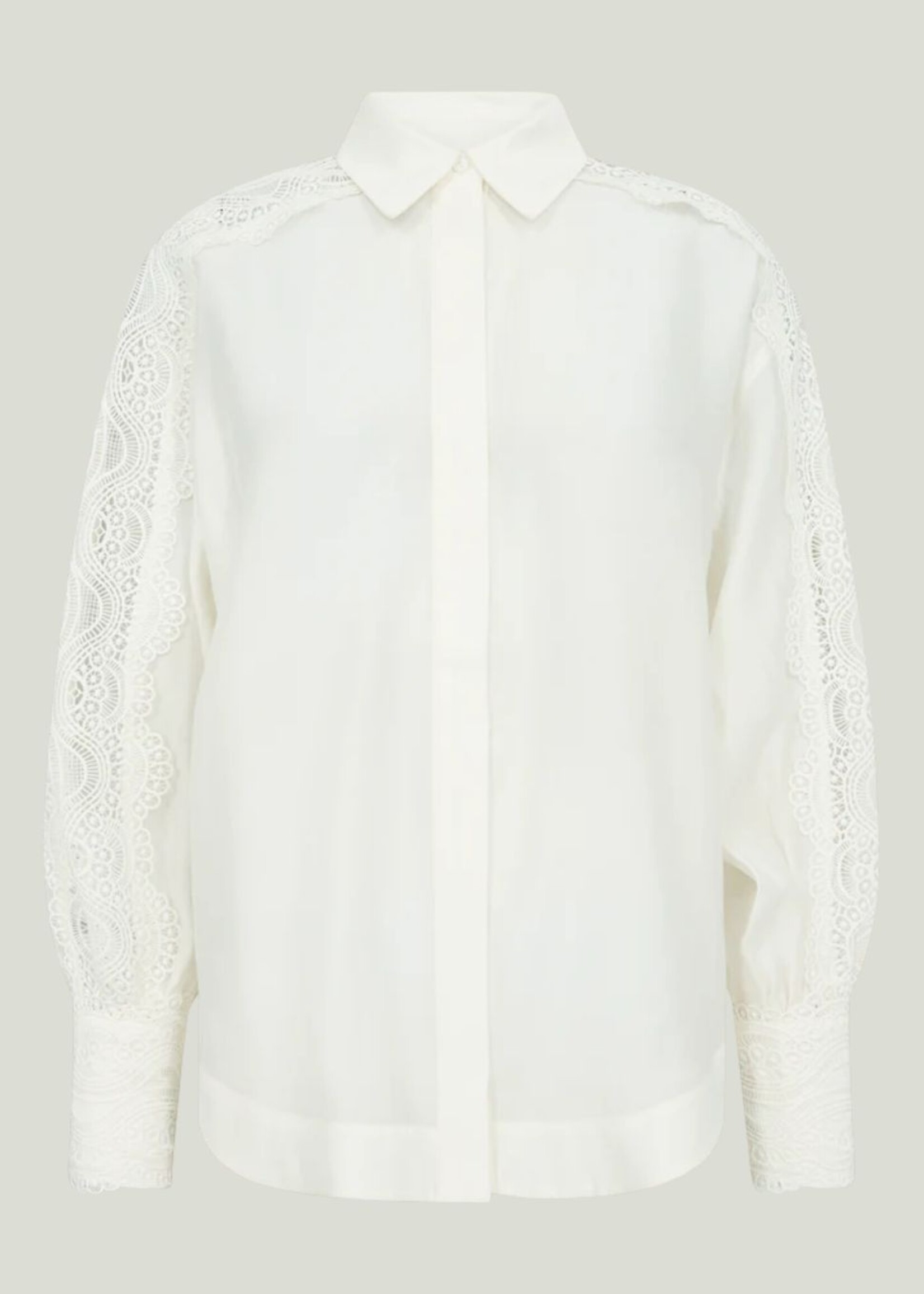Copenhagen Muse Molly Lace Shirt FW25, Jet Stream