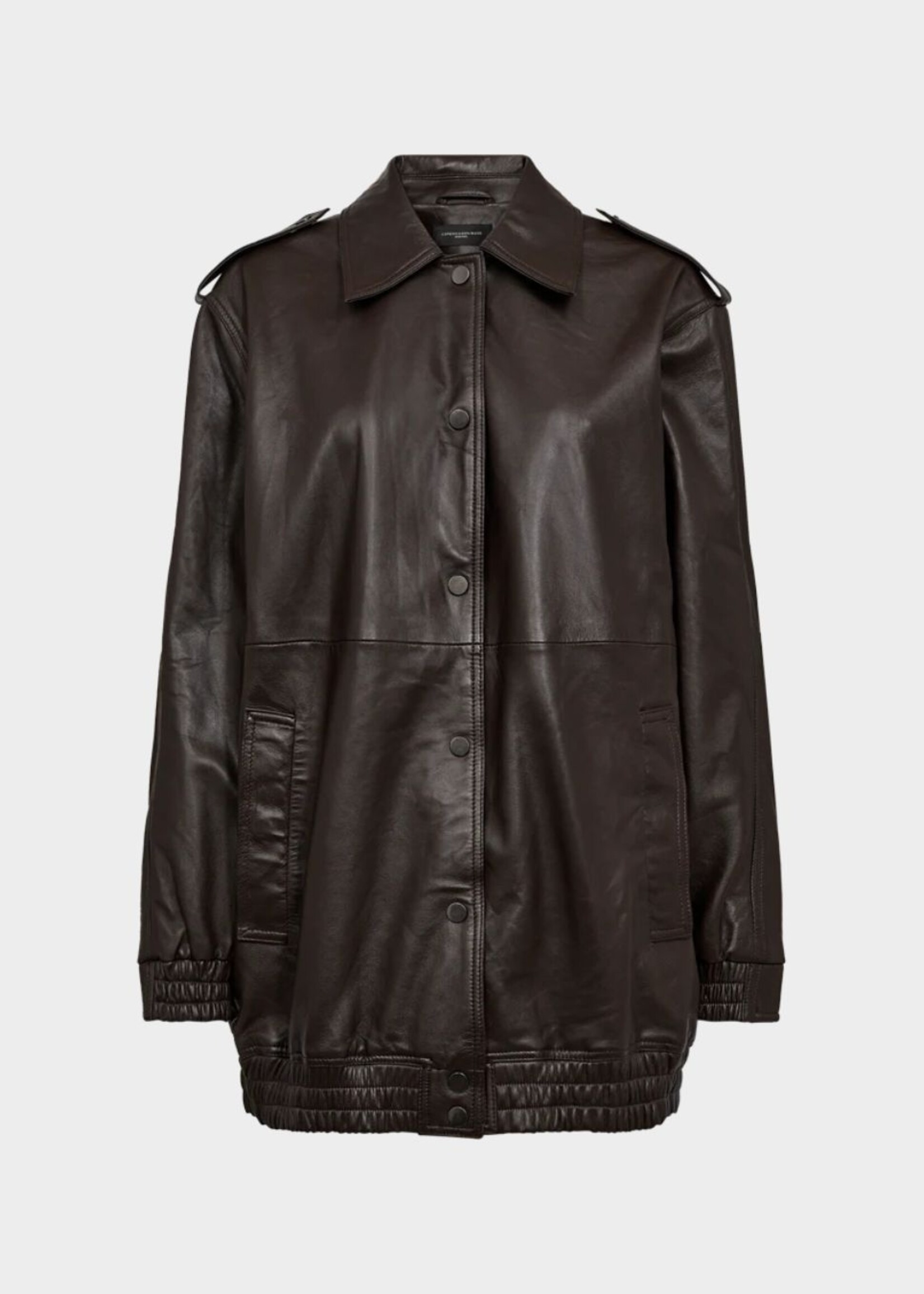 Copenhagen Muse Royal Leather Jacket, Mole
