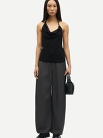 Samsøe Samsøe Saroko Trousers, Dark Grey Melange