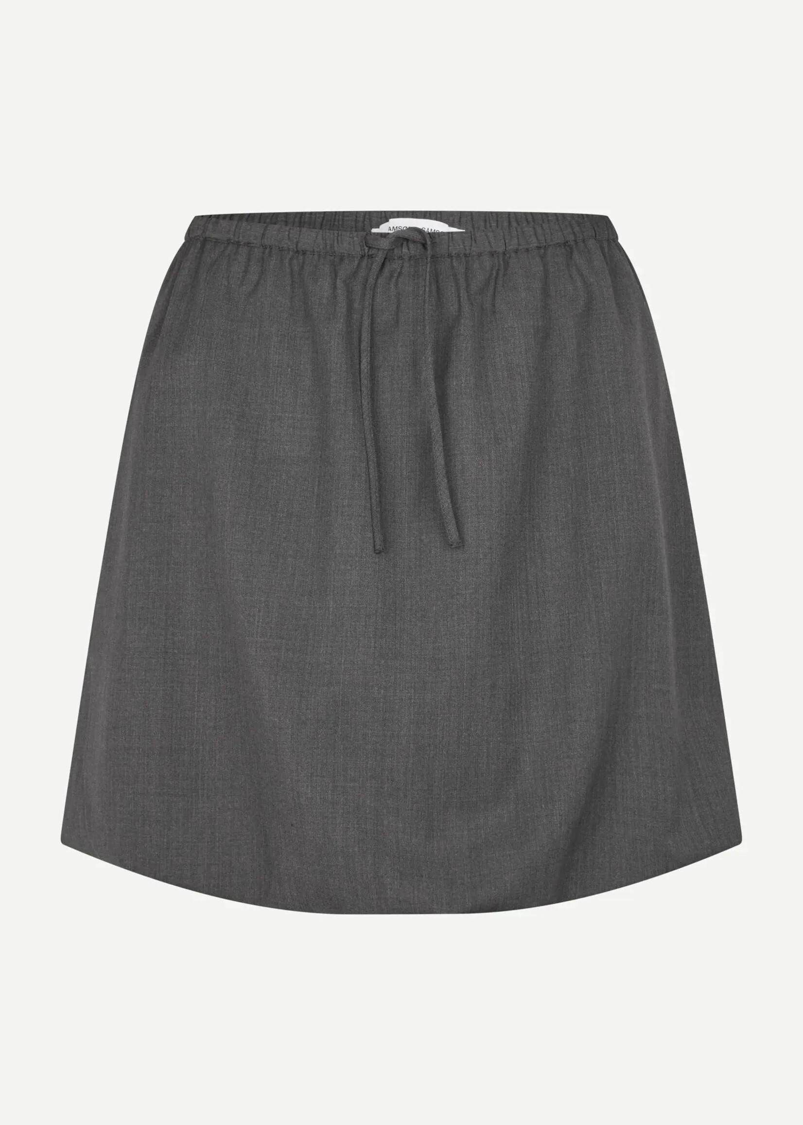 Samsøe Samsøe Saroko Skirt, Dark Grey Melange