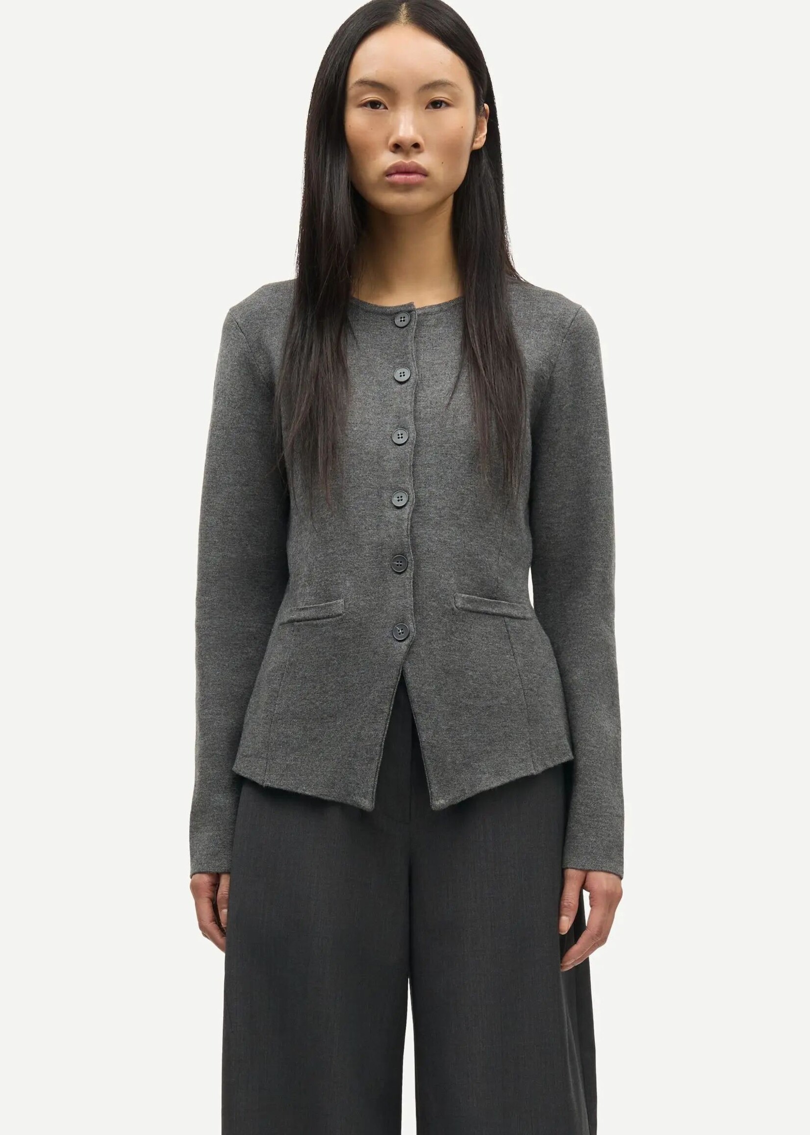 Samsøe Samsøe Salula Jacket, Dark Grey