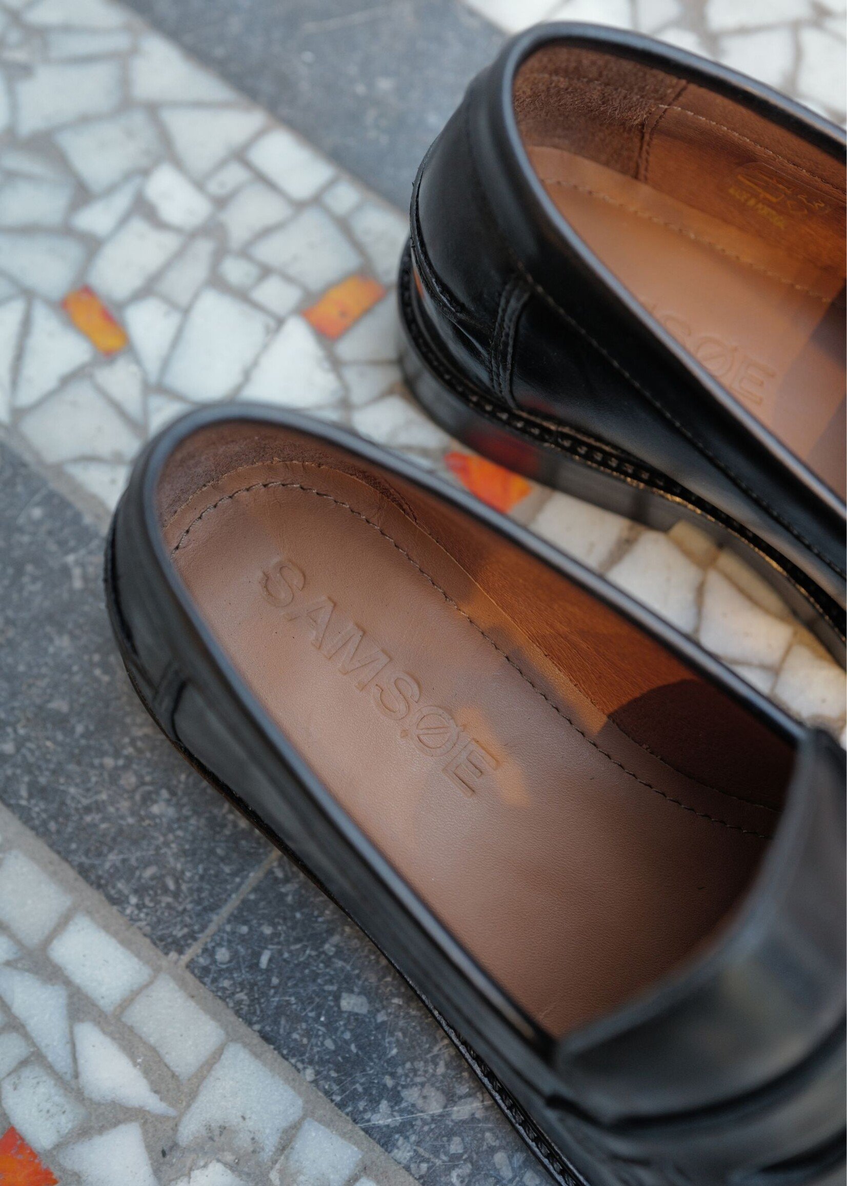 Samsøe Samsøe Safredda Loafers, Black