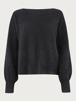 Six Ames Malou Racoon Knit, Black