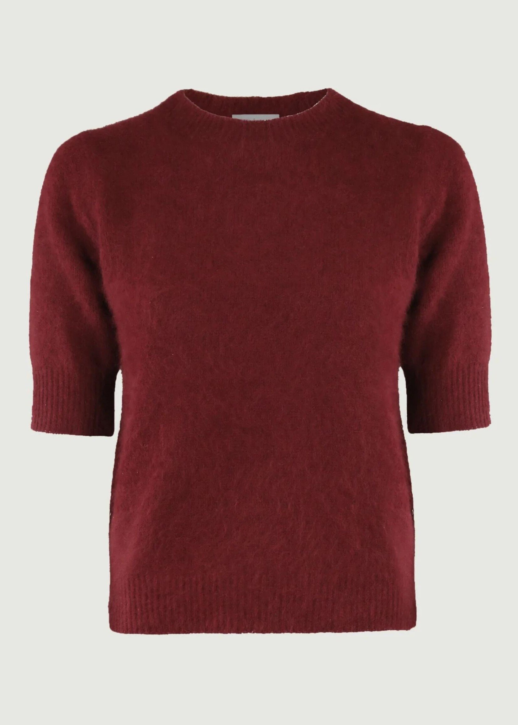 Six Ames Rocca Racoon Sweater, Barolo