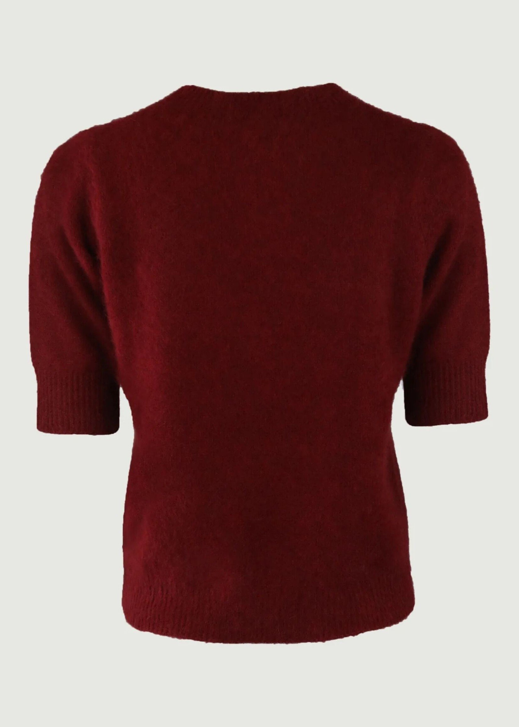 Six Ames Rocca Racoon Sweater, Barolo