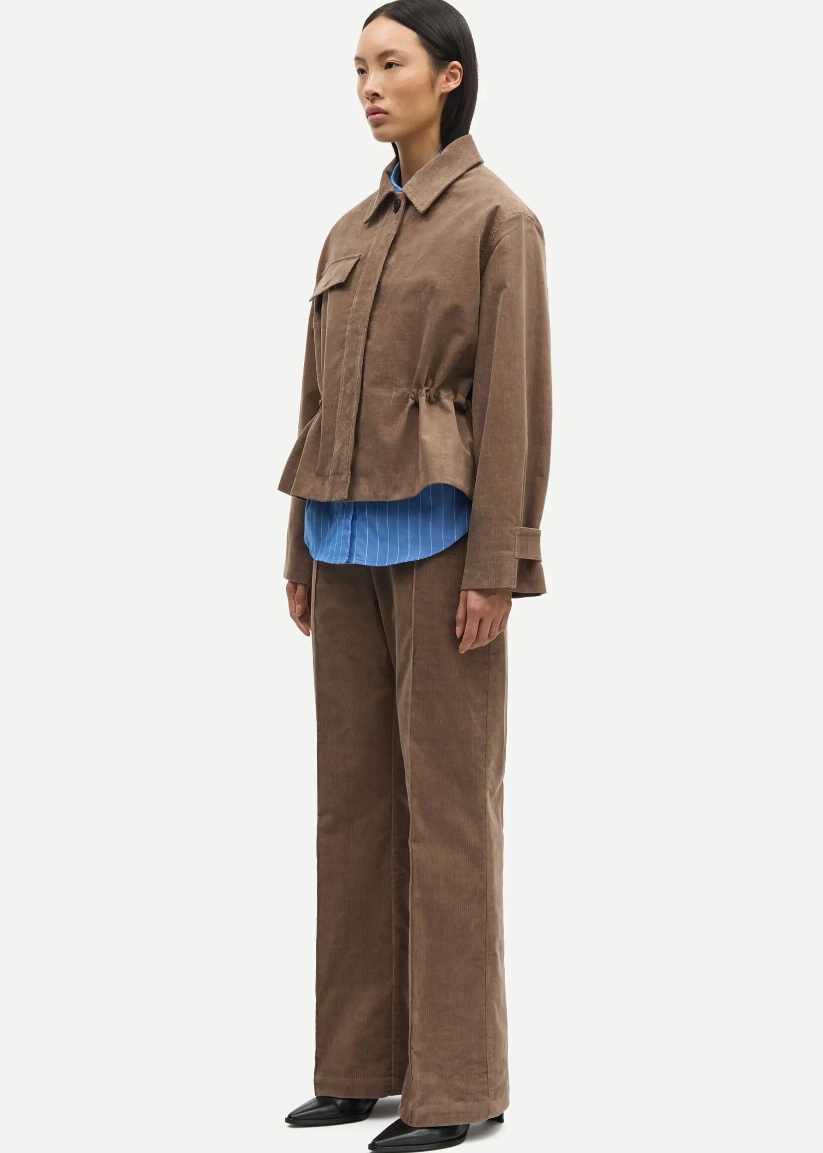 Samsøe Samsøe Salixa Jacket, Fossil