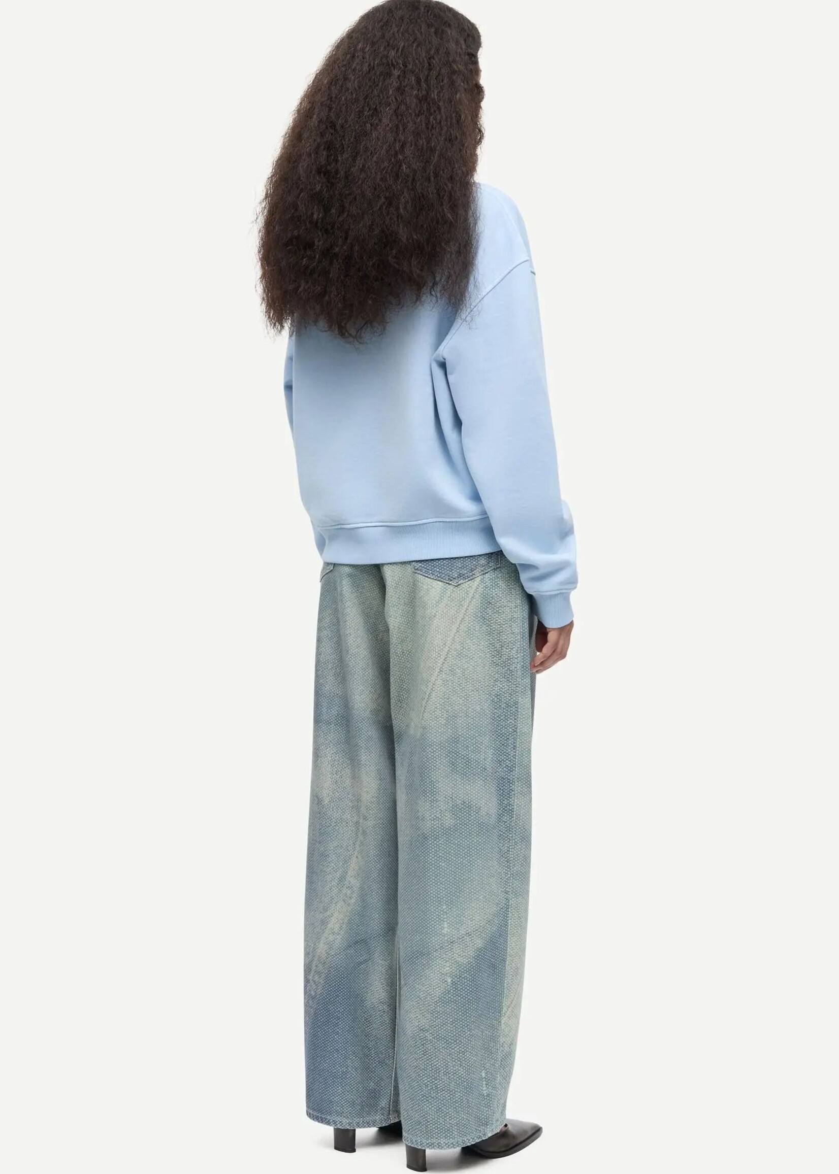 Samsøe Samsøe Savan Sweat, Cashmere Blue