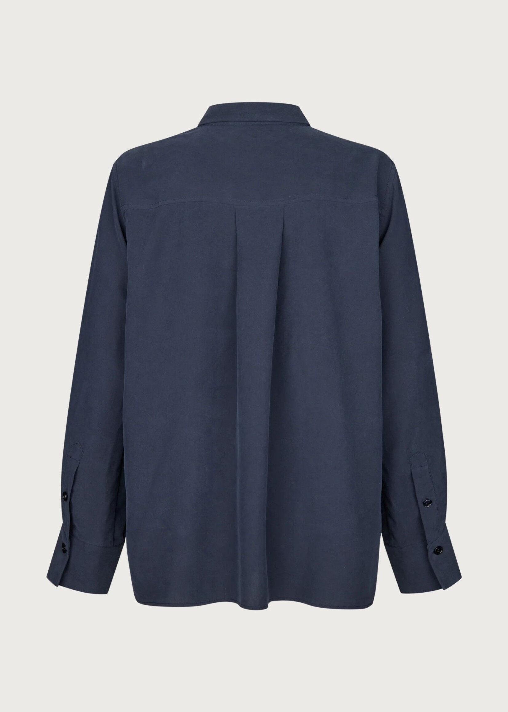 Six Ames Ally Silk Shirt, Night Sky