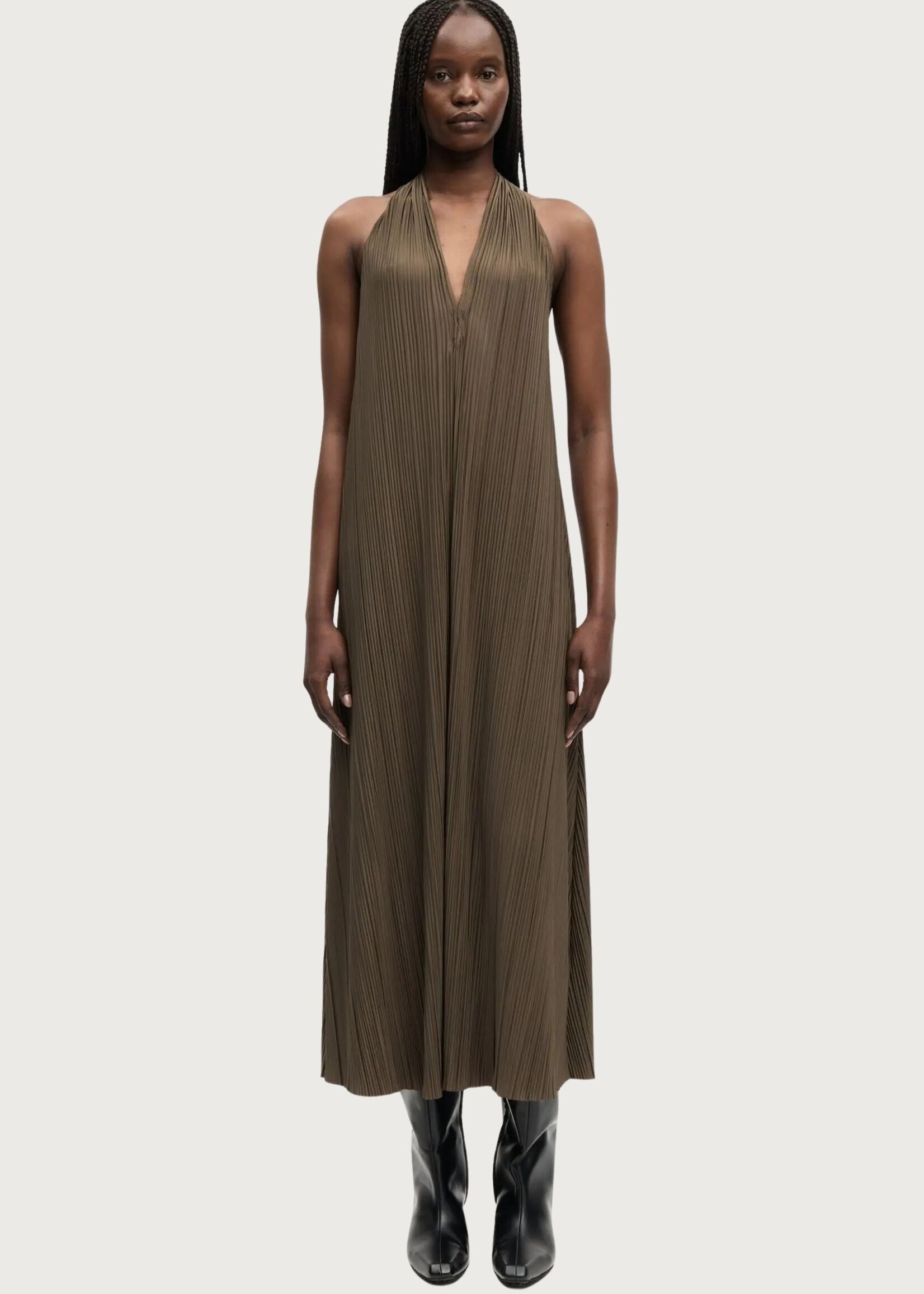 Samsøe Samsøe Sacille Dress, Major Brown