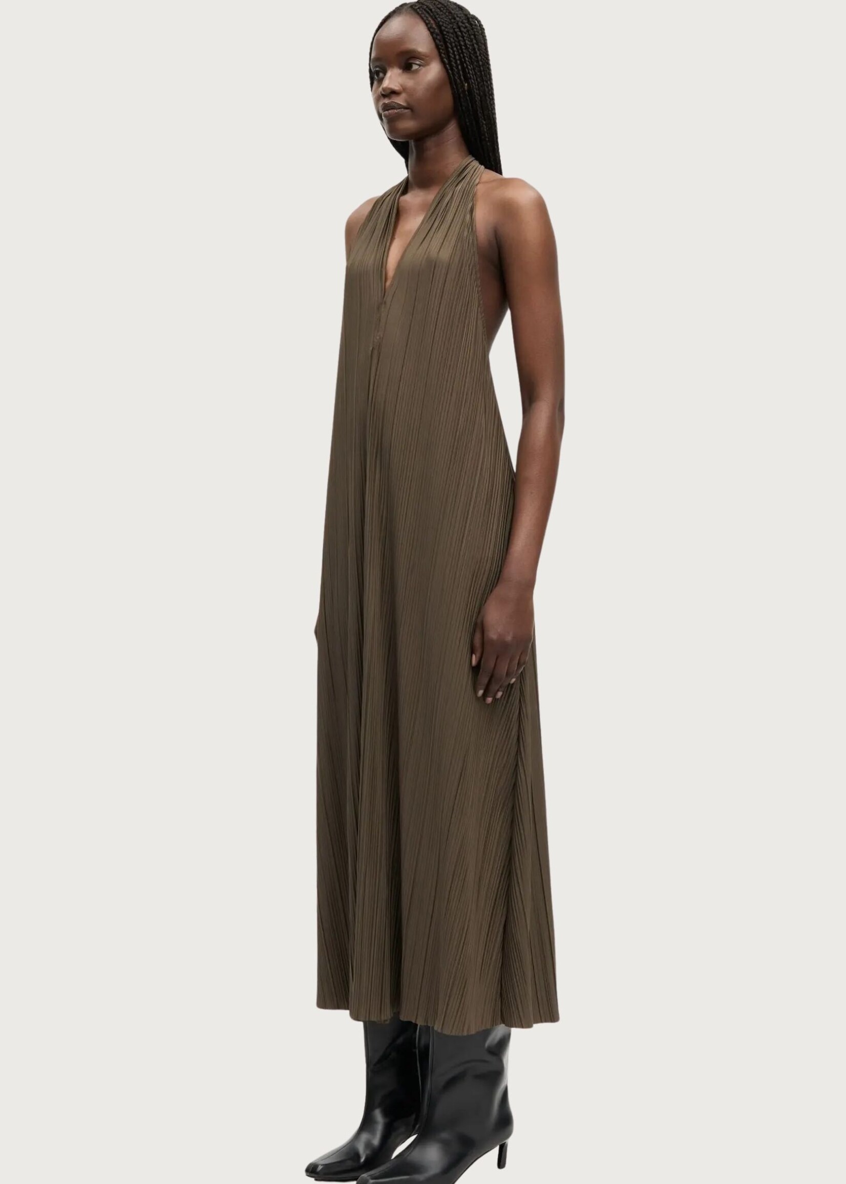 Samsøe Samsøe Sacille Dress, Major Brown