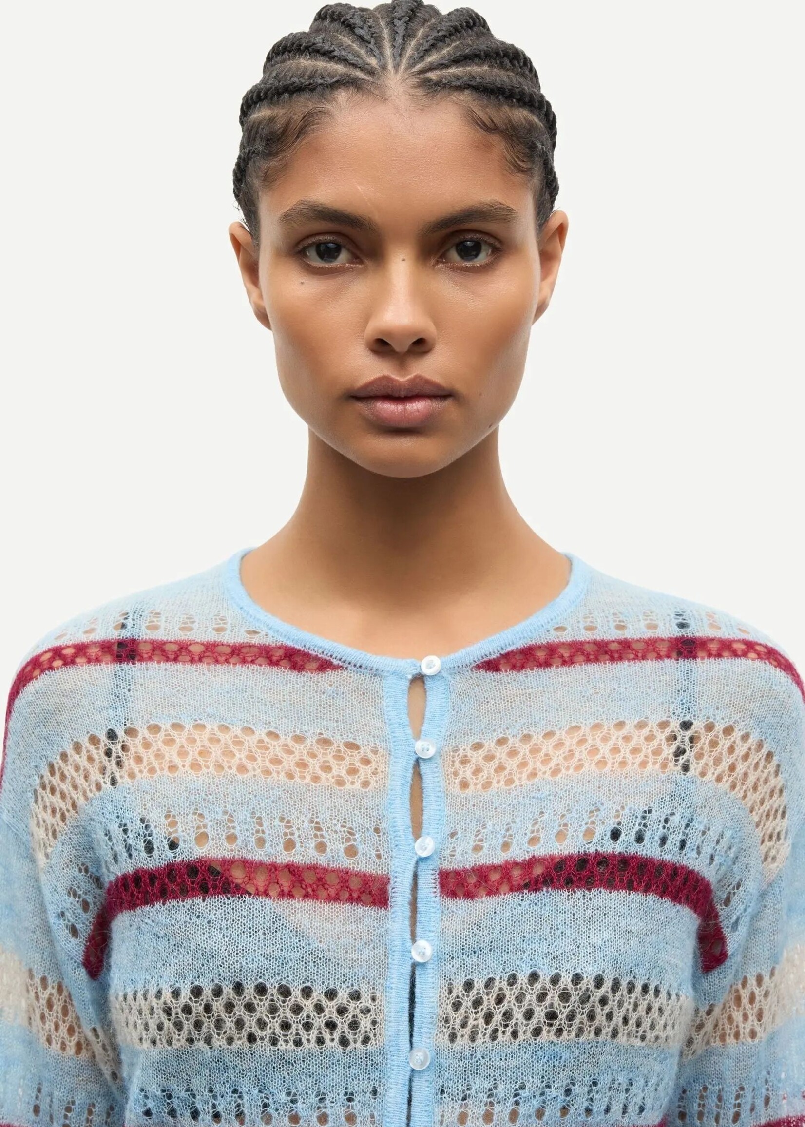 Samsøe Samsøe Sahera Cardigan, Multi Stripes