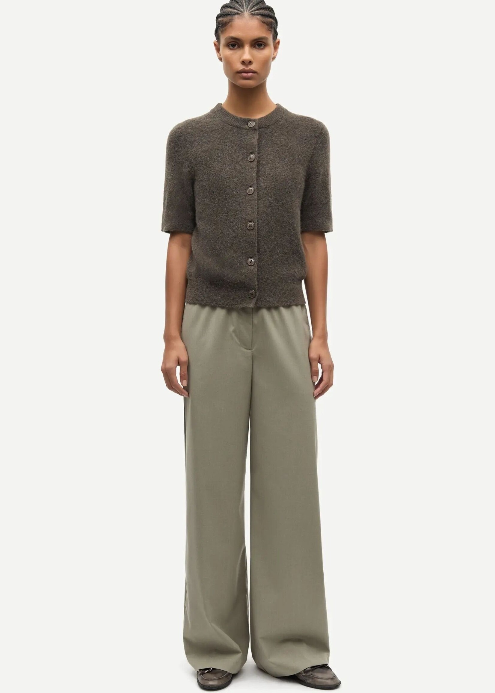 Samsøe Samsøe Sanoura Cardigan, Major Brown