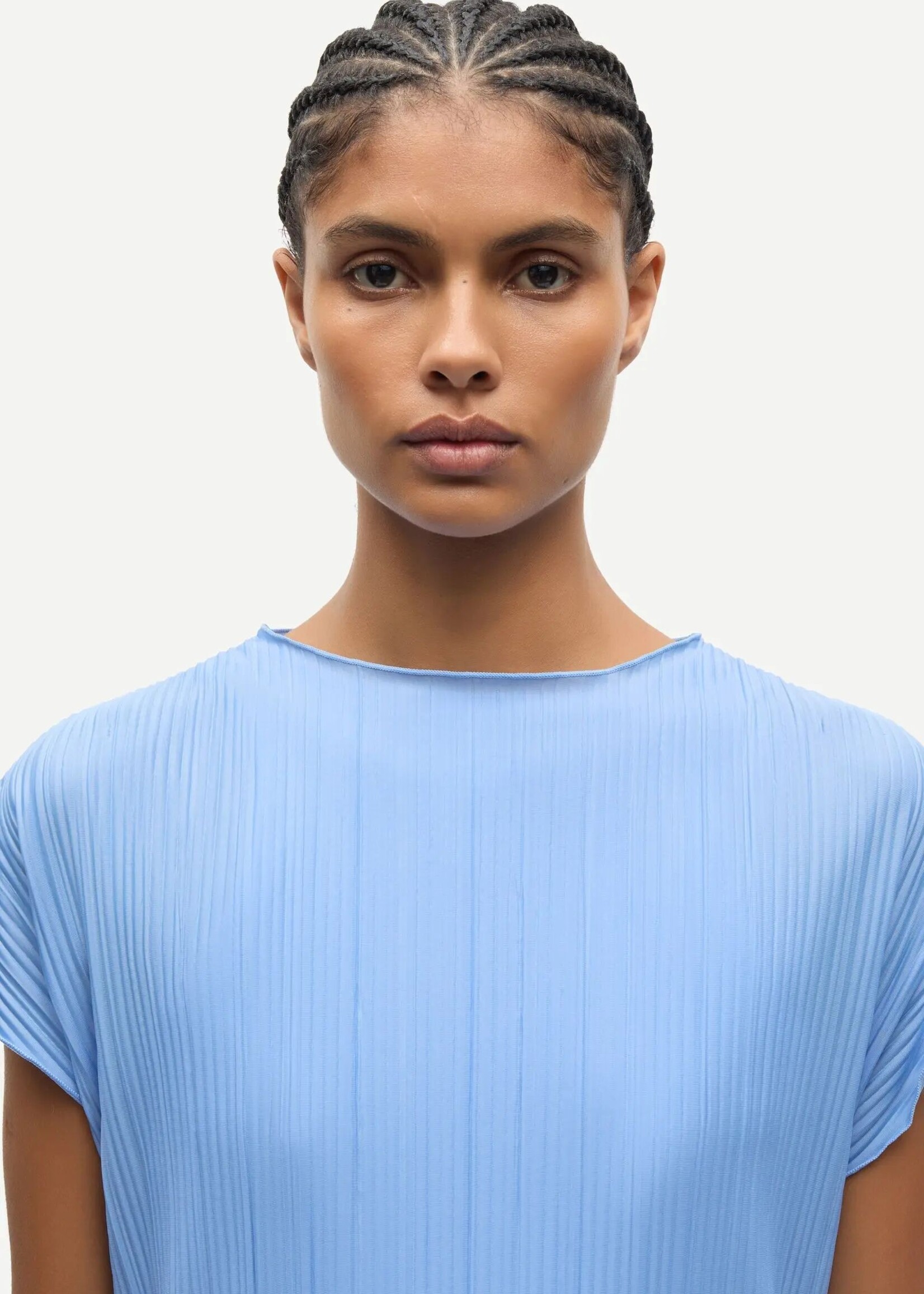 Samsøe Samsøe Sauma Top, Bel Air Blue