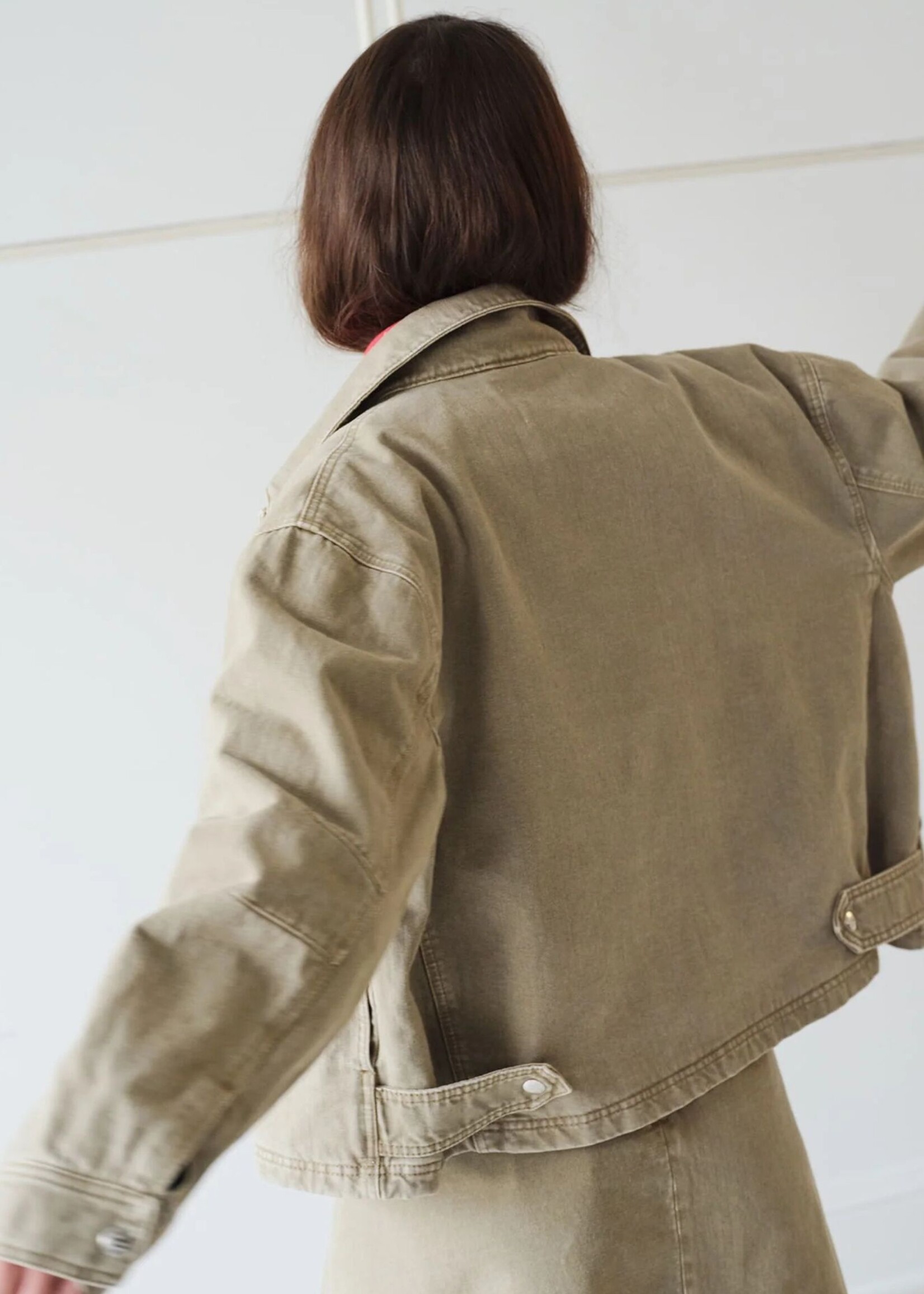 Mads Nørgaard Soil Denim Solveig Jacket, Overland Trek