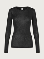 Samsøe Samsøe Sadou T-shirt LS, Black