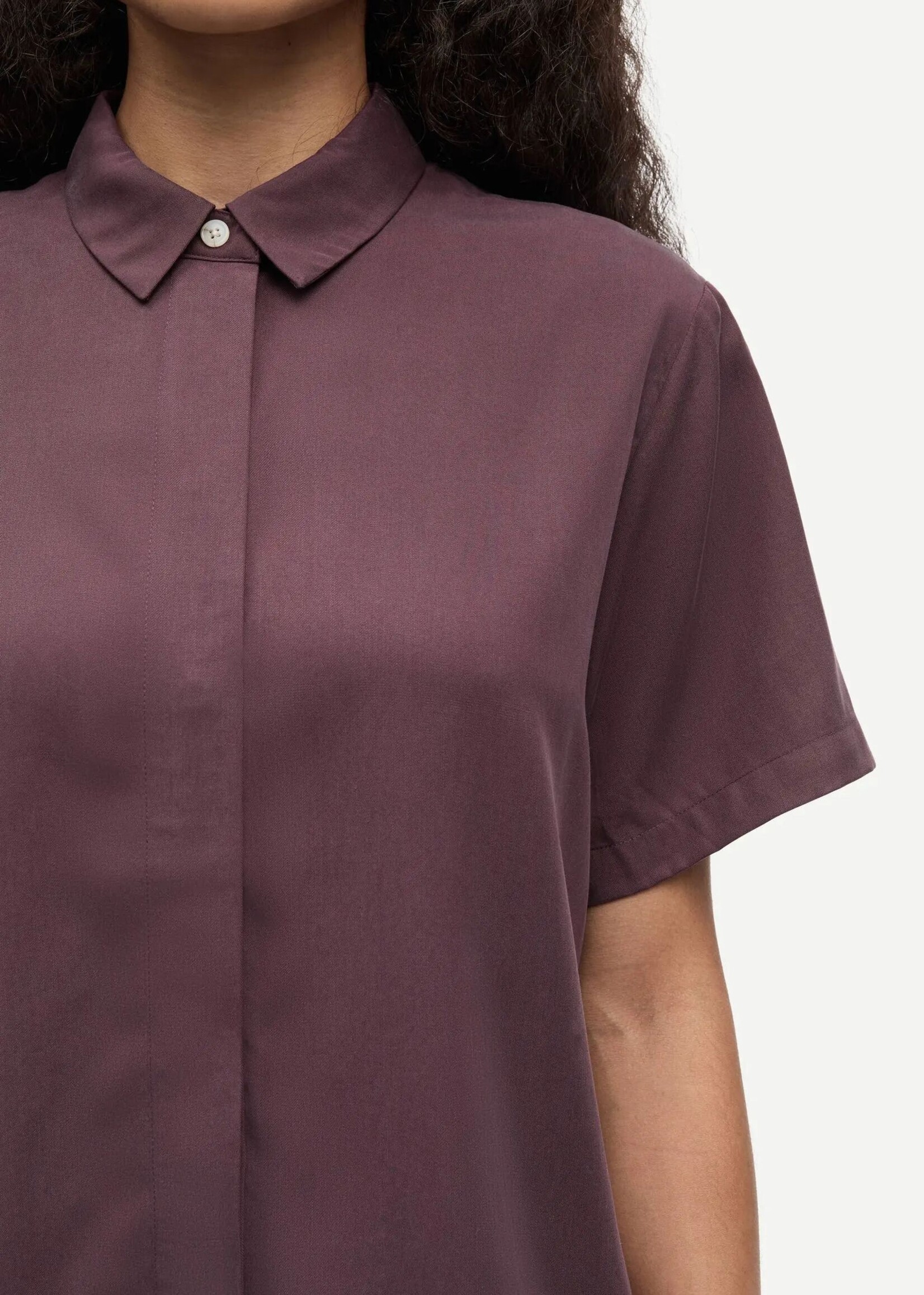 Samsøe Samsøe Mina Shirt, Fudge