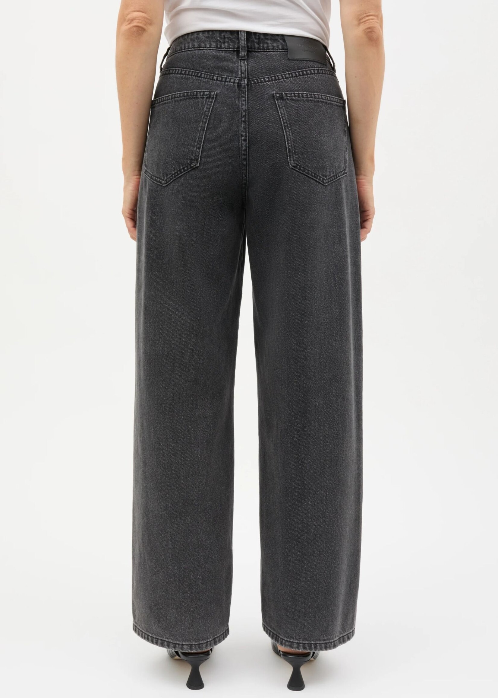 Mads Nørgaard Luke Denim Christel Jeans, Black Vintage