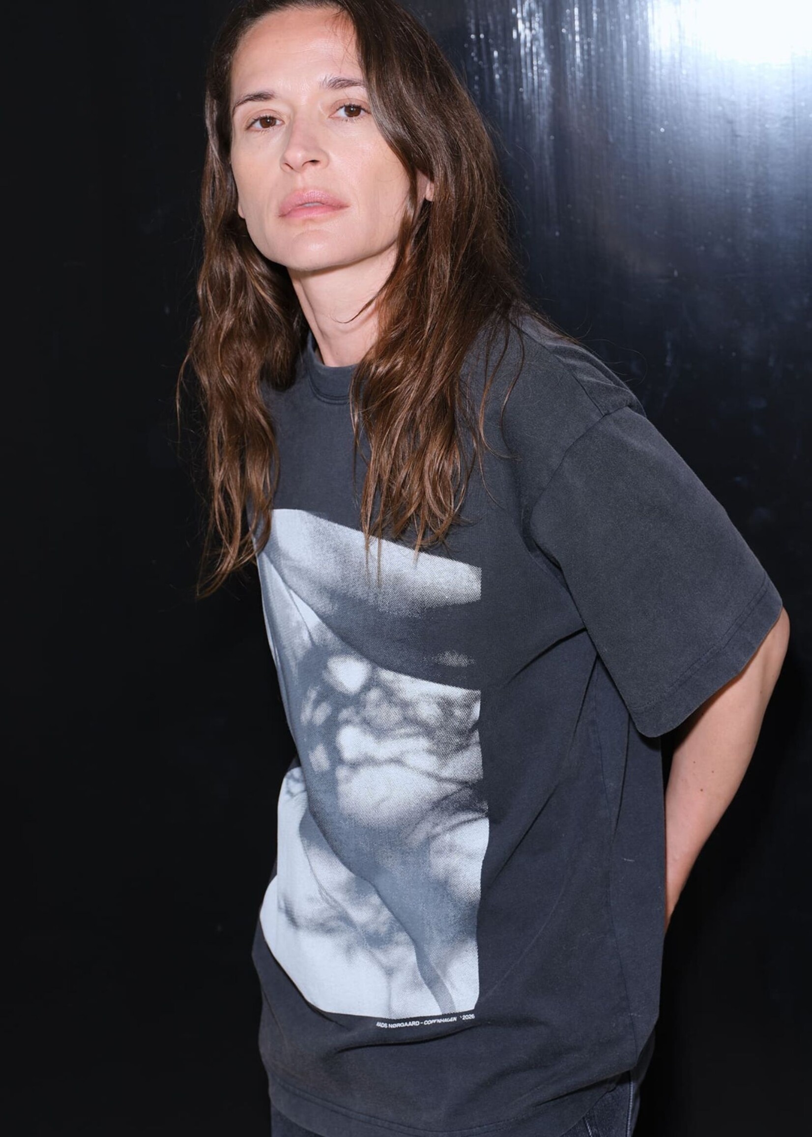 Mads Nørgaard Jersey Dassel Tee, Black