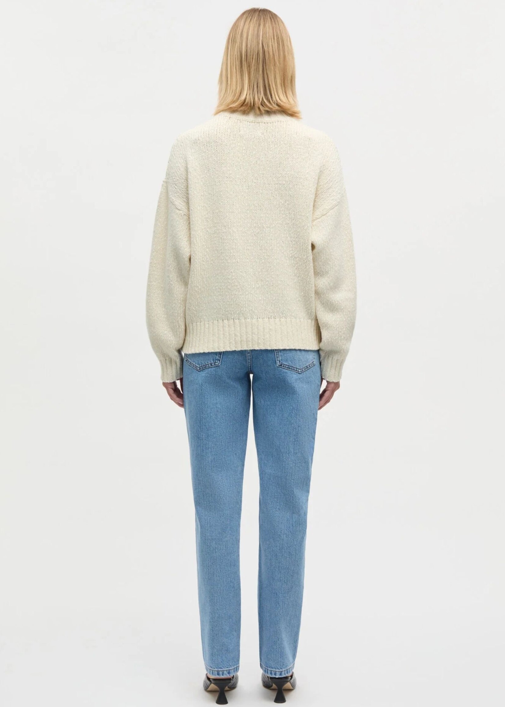 Mads Nørgaard Woolin Esther Knit, Almond Oil