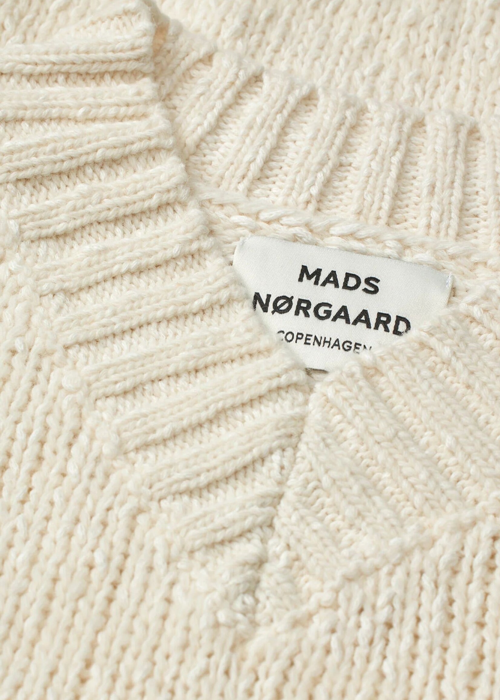 Mads Nørgaard Woolin Esther Knit, Almond Oil