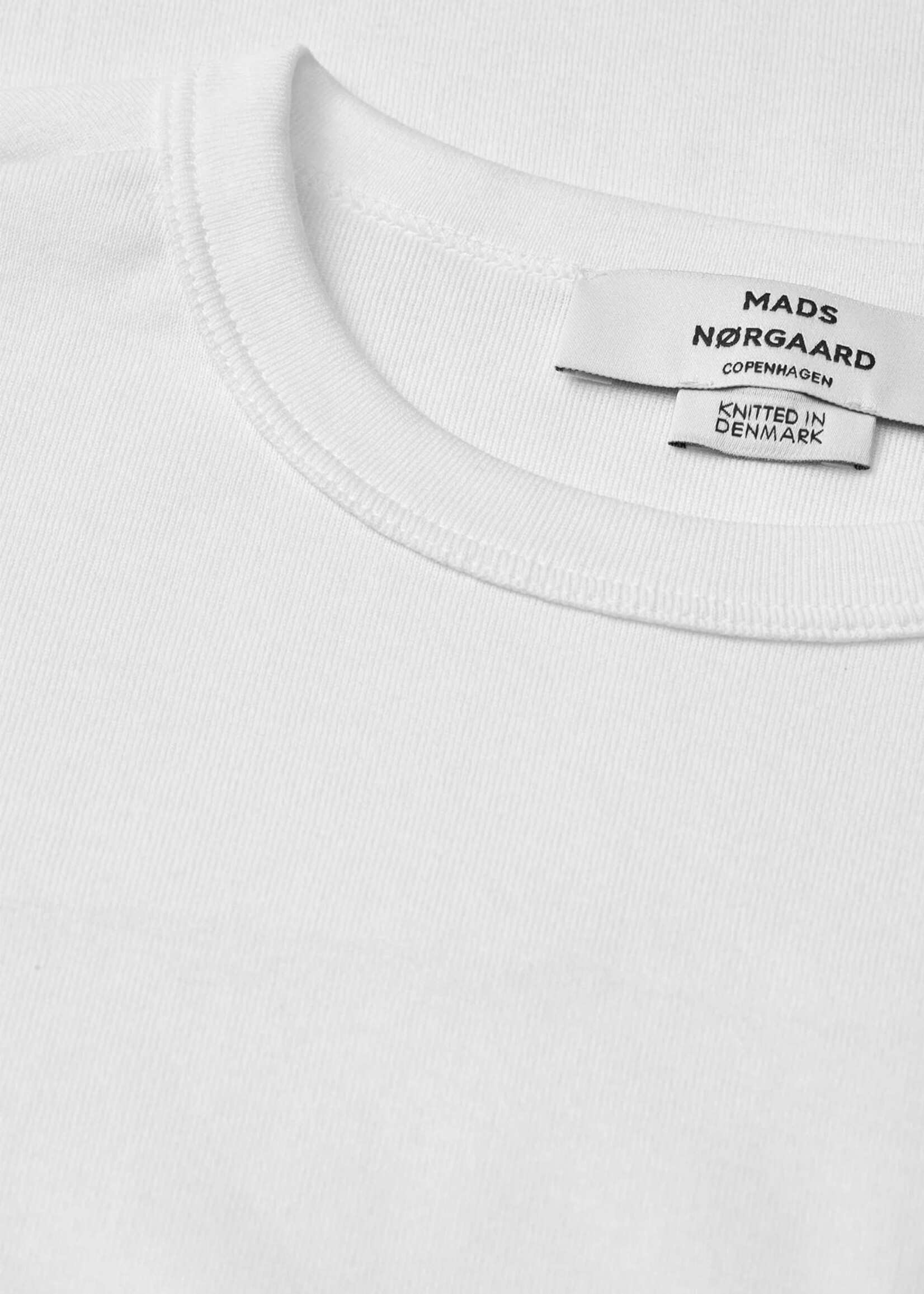 Mads Nørgaard Grace Jersey Tune Tee, White