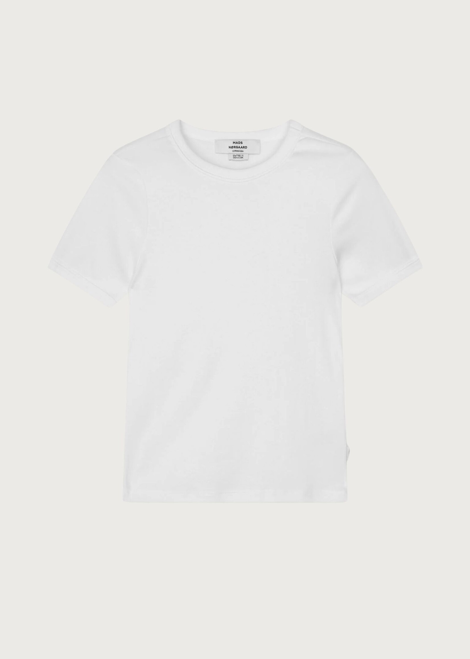 Mads Nørgaard Grace Jersey Tune Tee, White